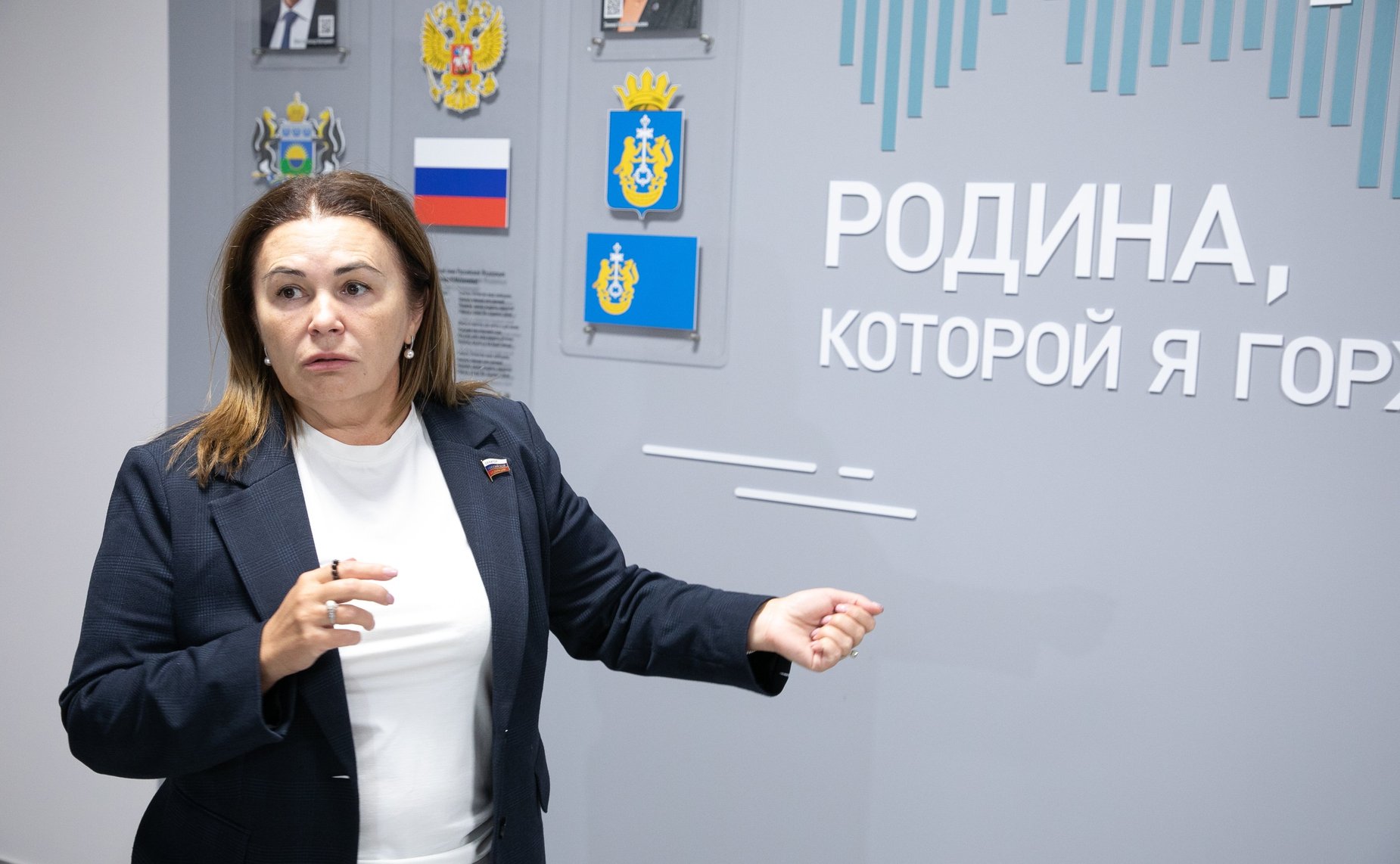 Сенаторы посетили Центр физкультурной и спортивной работы «Олимпия» Тюменского муниципального района