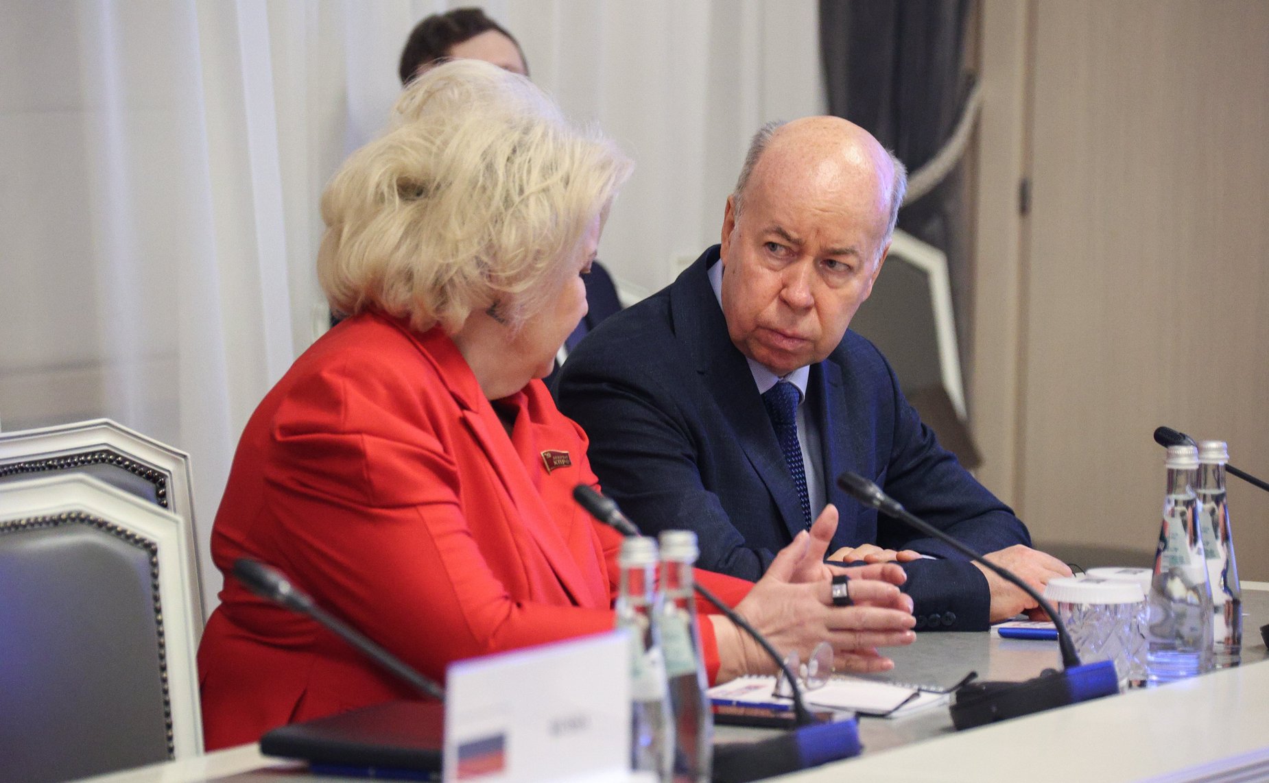 Встреча председателей комитетов по международным делам парламентов (палат парламентов) стран БРИКС с Председателем Государственной Думы Вячеславом Володиным