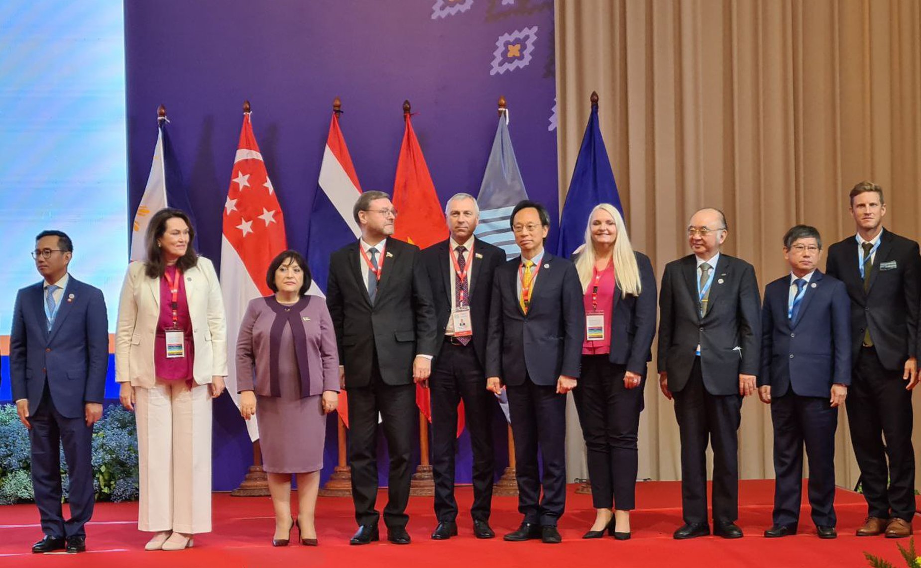 Участие делегации Федерального Собрания РФ в 43-й Генеральной ассамблее Межпарламентской Ассамблеи АСЕАН