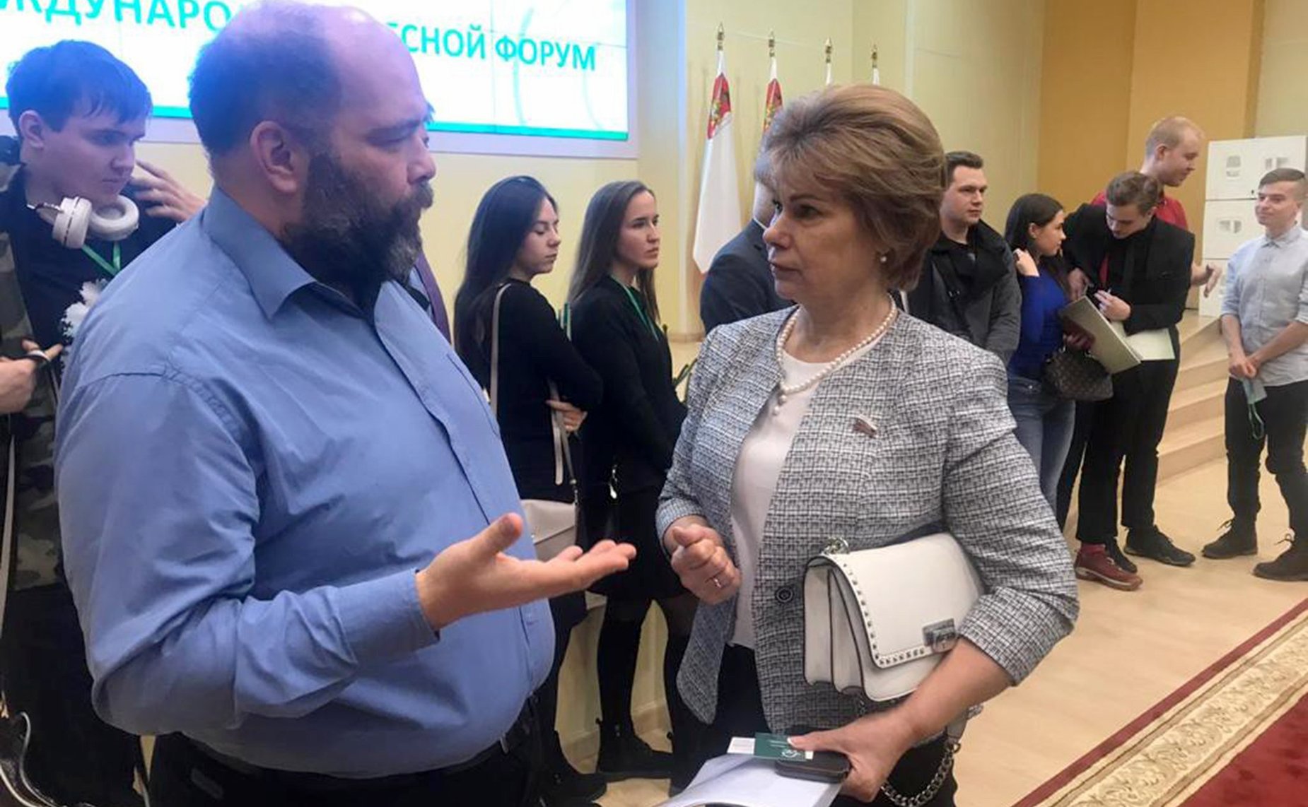 Татьяна Гигель приняла участие в открытии 24-й Международной выставки техники и оборудования «Российский лес» в Вологде