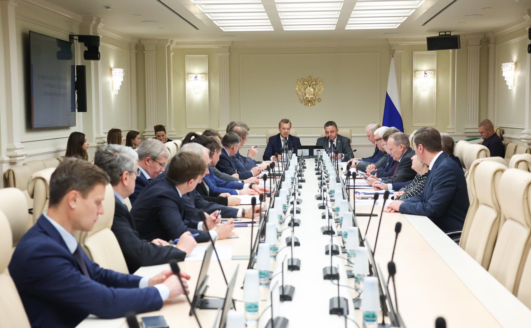 Расширенное заседание Комитета СФ по Регламенту и организации парламентской деятельности (в рамках дней Тульской области в Совете Федерации)