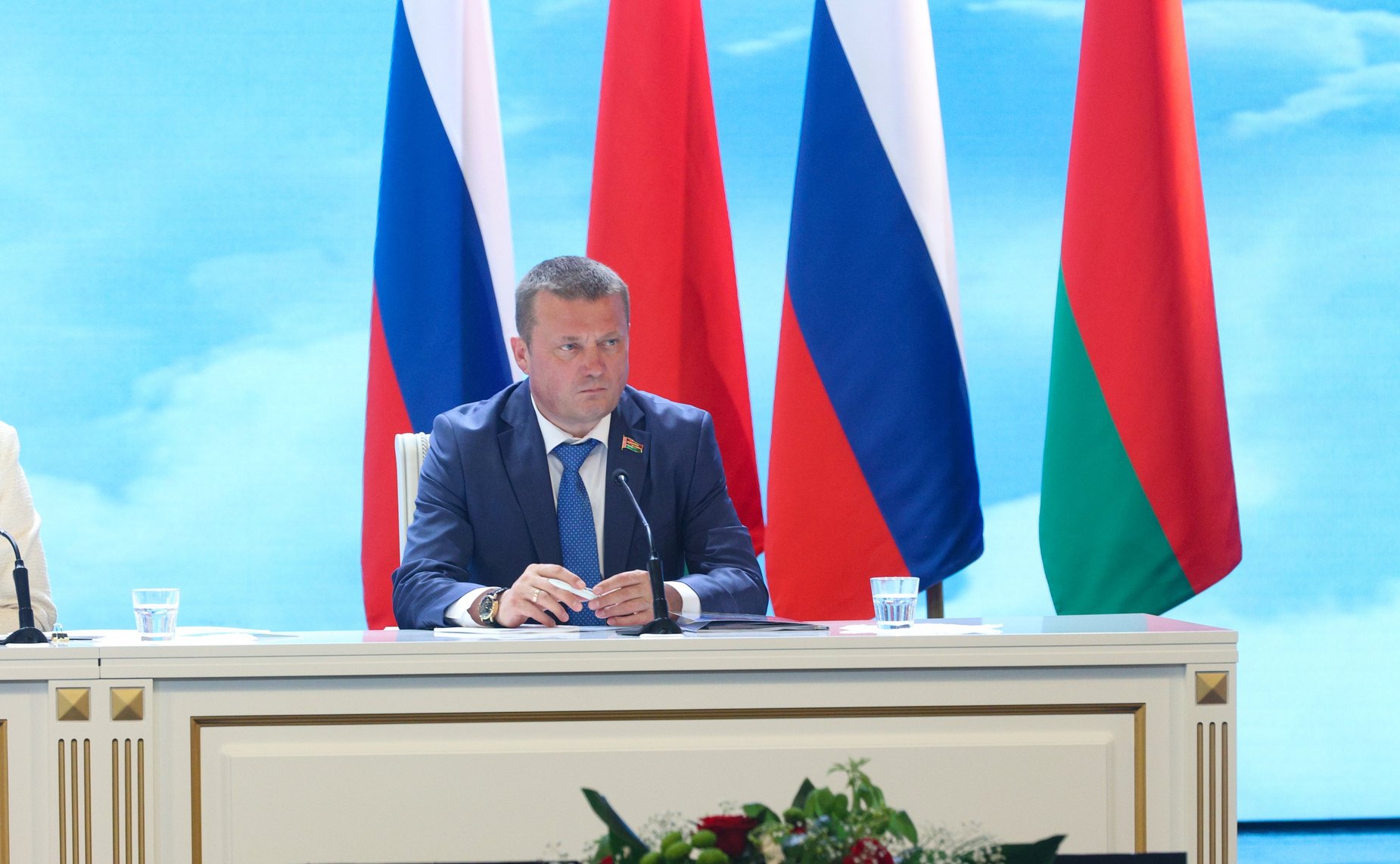 Пленарное заседание ХI Форума регионов Беларуси и России