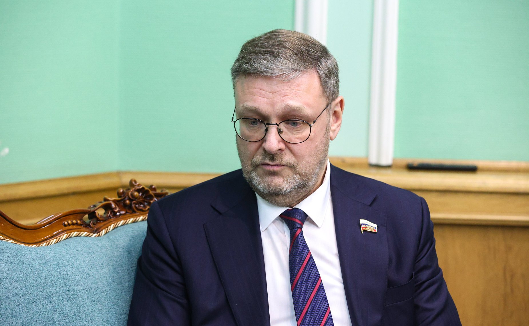 Константин Косачев провел беседу с Чрезвычайным и Полномочным Послом Исламской Республики Иран в Российской Федерации Каземом Джалали