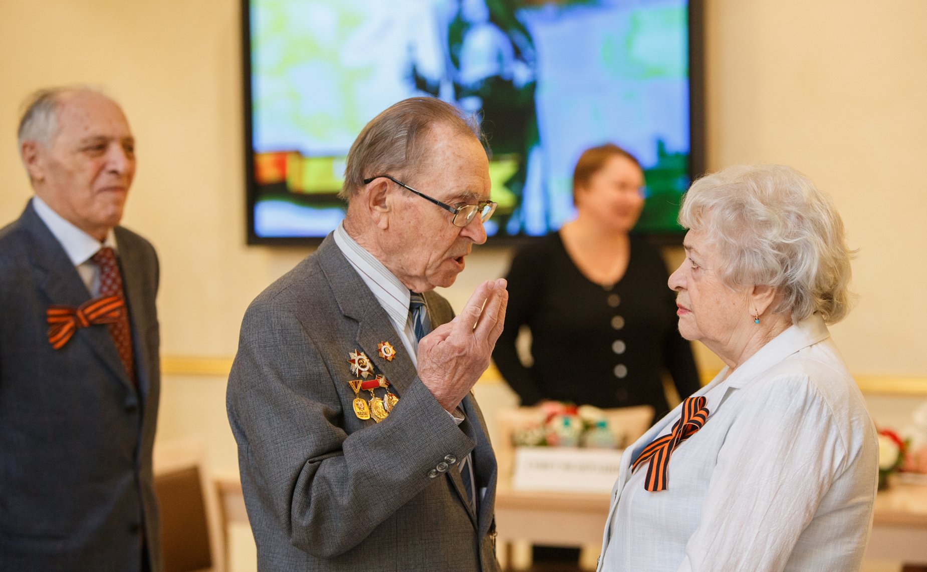 Торжественная встреча руководства Федерального Собрания с ветеранами Великой Отечественной войны