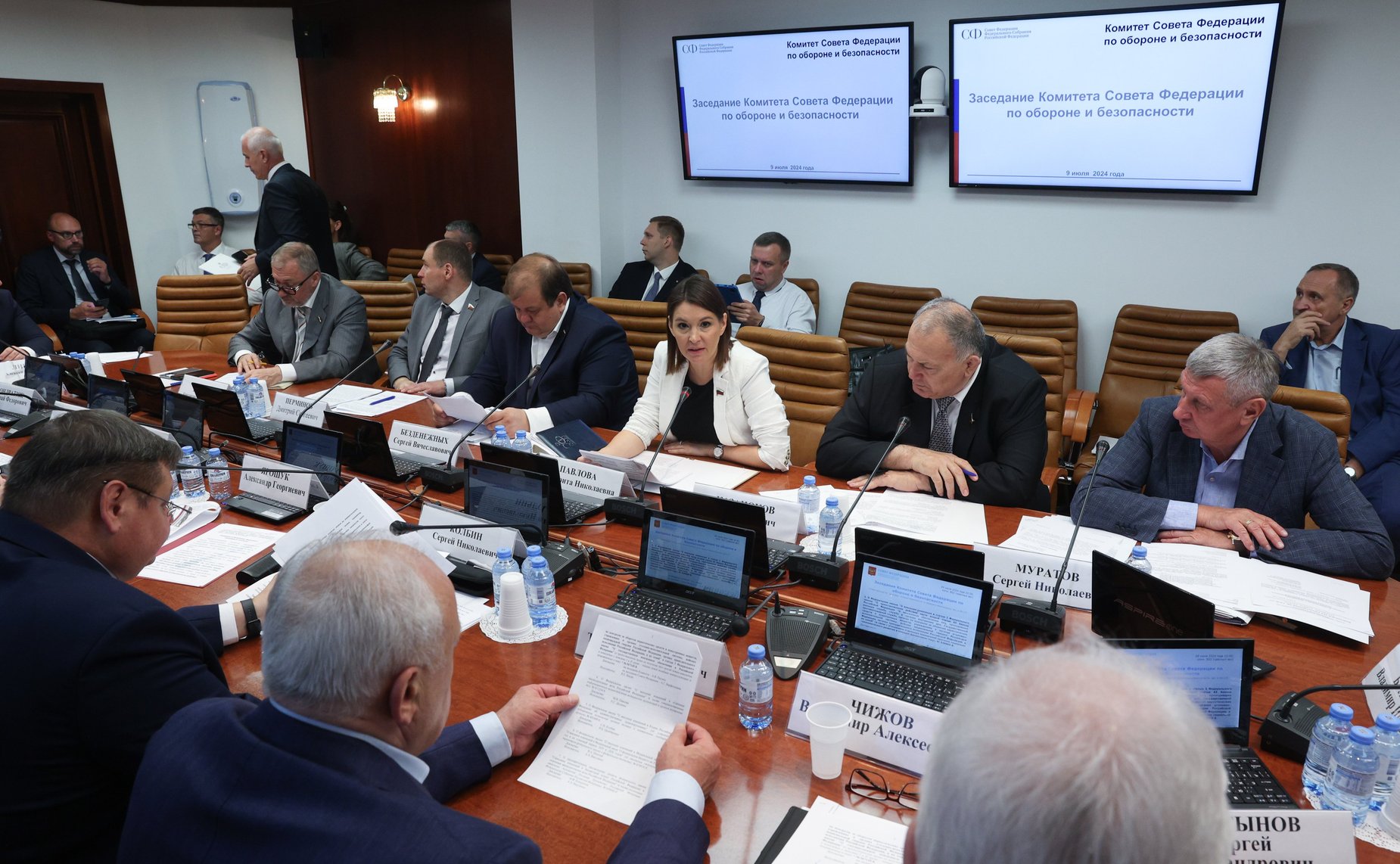 Заседание Комитета Совета Федерации по обороне и безопасности