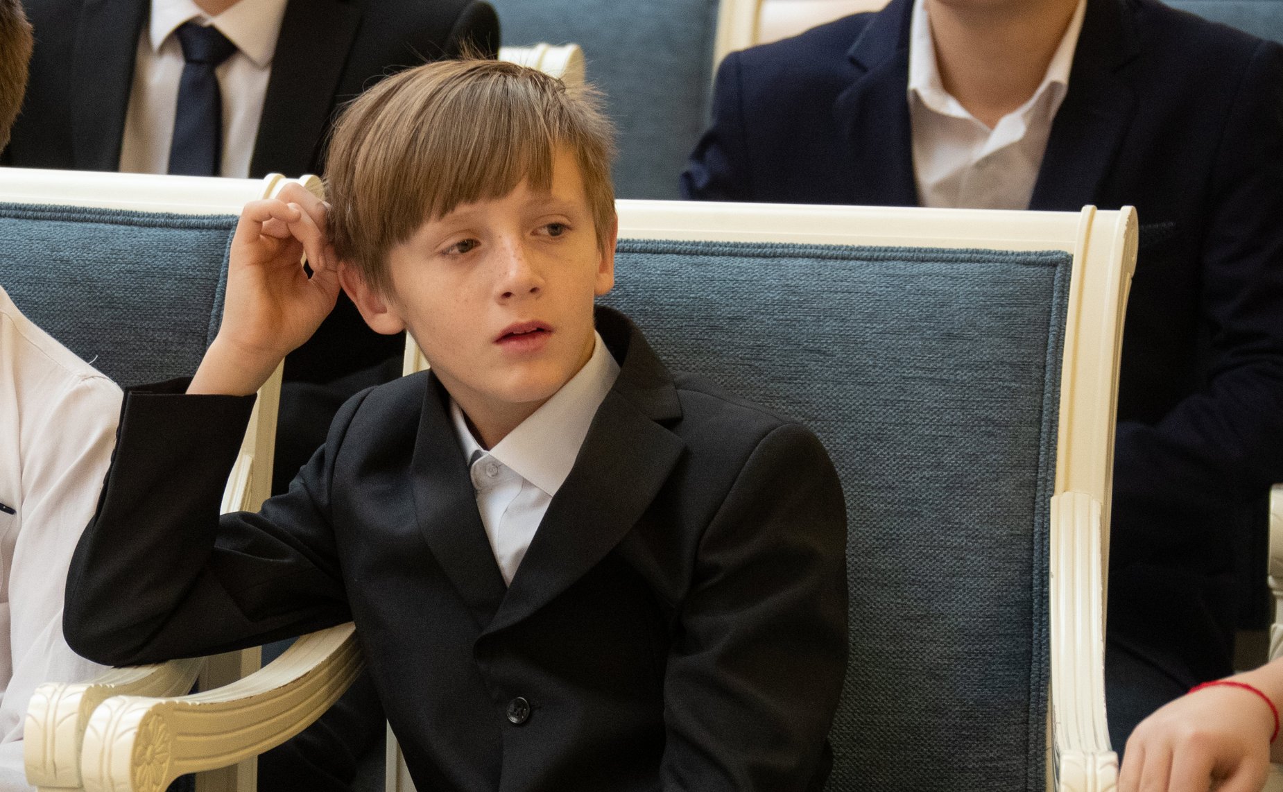 Торжественная церемония награждения детей и подростков, проявивших личное мужество в экстремальных ситуациях и спасших человеческие жизни