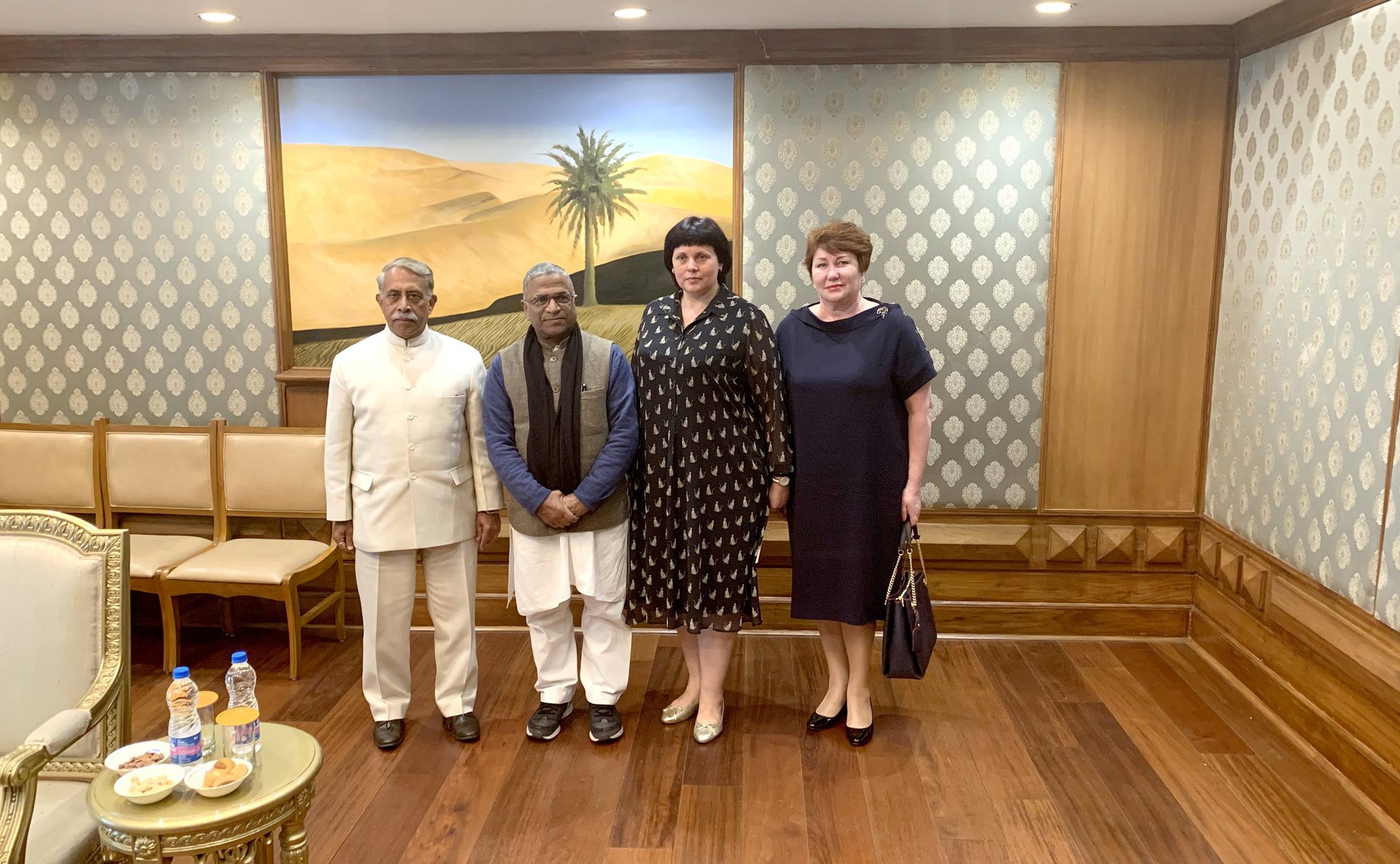 Визит Группы по сотрудничеству Совета Федерации ФС РФ с Советом Штатов Парламента Республики Индии в г. Дели