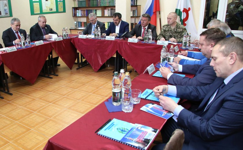 Выездное заседание Комитета Совета Федерации по обороне и безопасности о состоянии и проблемах нормативно-правового регулирования обеспечения пограничной безопасности Российской Федерации на примере Ингушетии