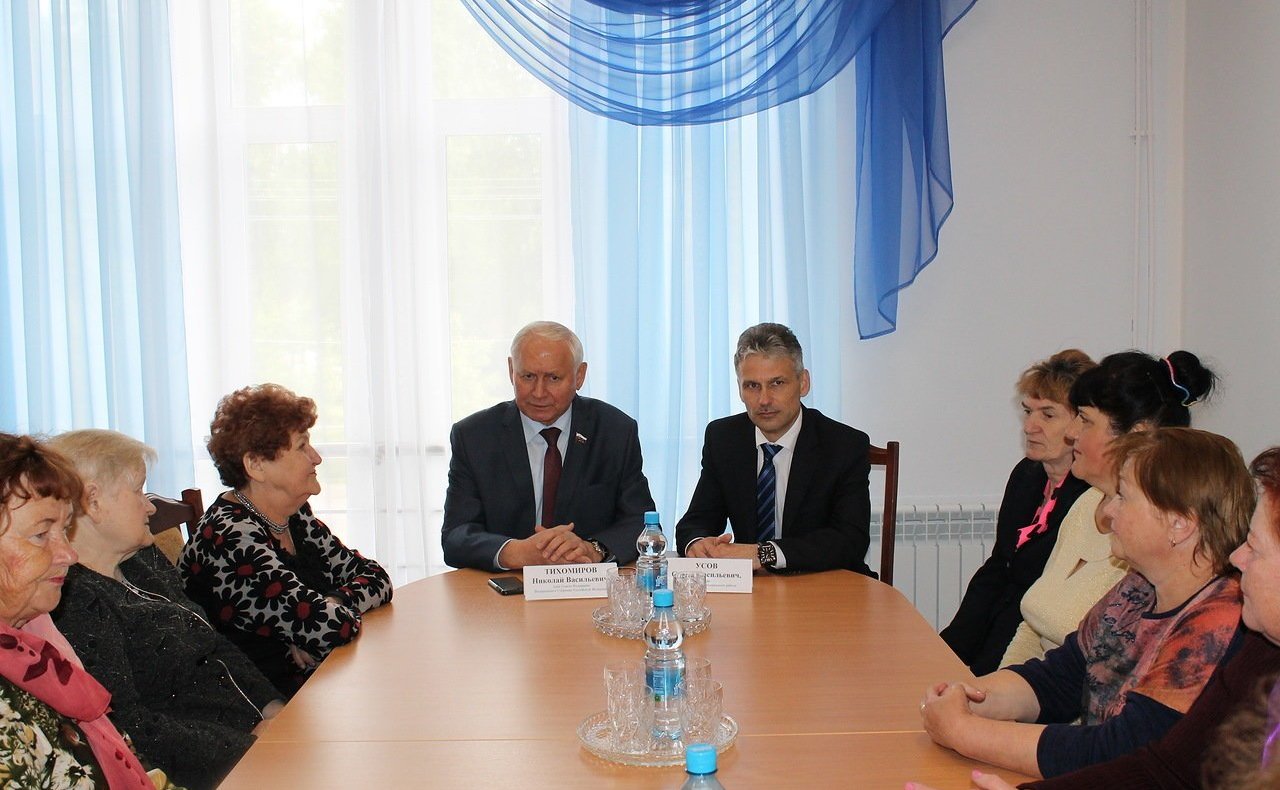 Н. Тихомиров посетил Кирилловский муниципальный район Вологодской области