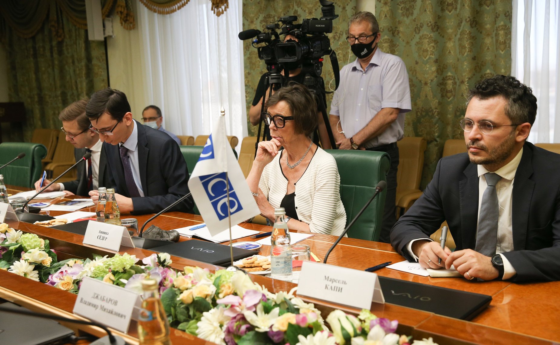 Встреча председателя Комитета СФ по международным делам Григория Карасина со специальным представителем Действующего председателя ОБСЕ по Южному Кавказу