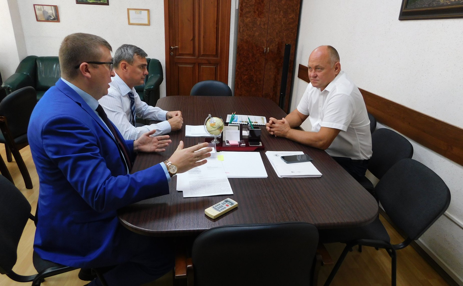 Алексей Кондратенко посетил Кубанский сельскохозяйственный информационно-консультационный центр