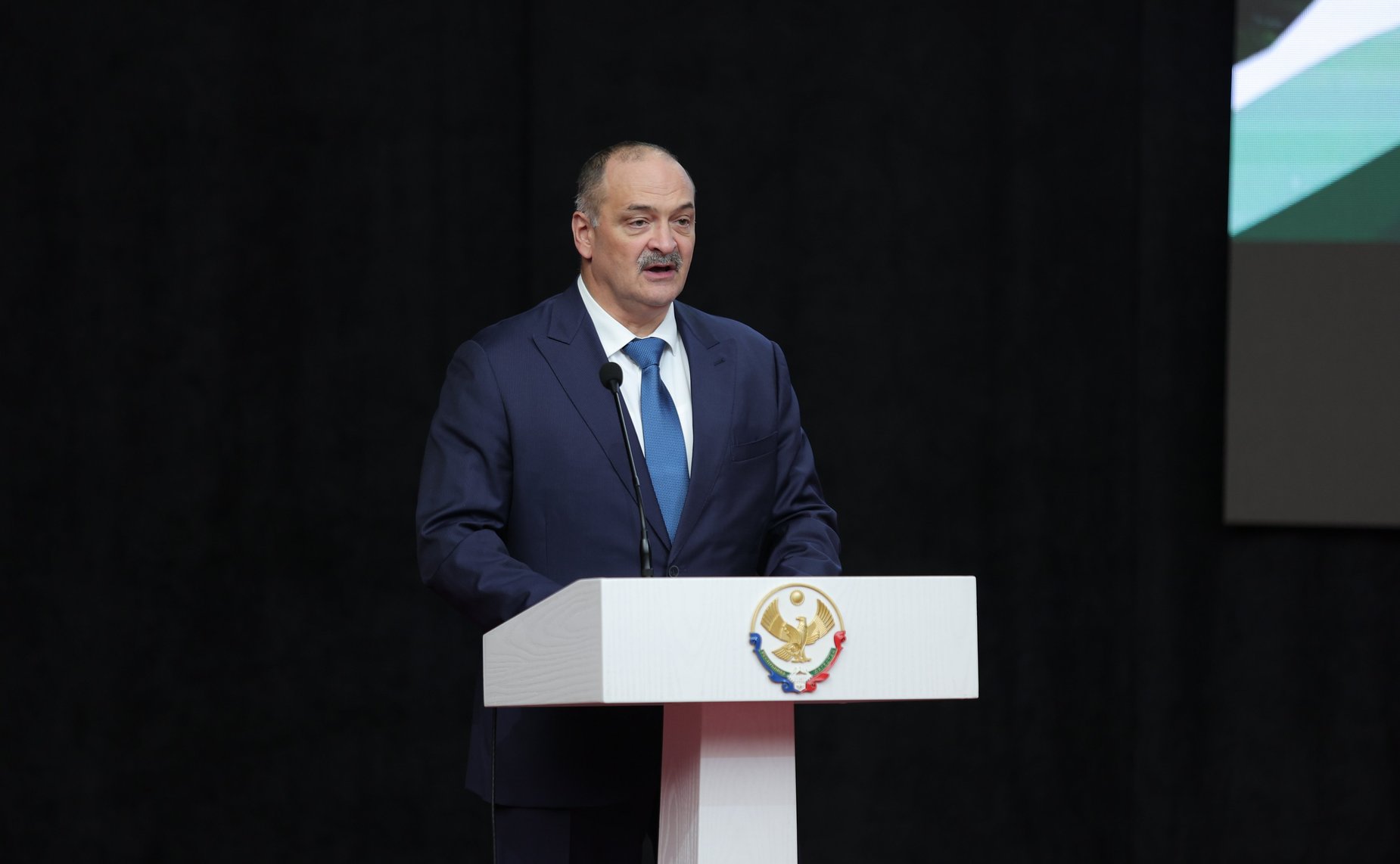 Открытие международного форума «Устойчивое развитие горных территорий» (фото пресс-служба Министерства экономического развития Республики Дагестан)