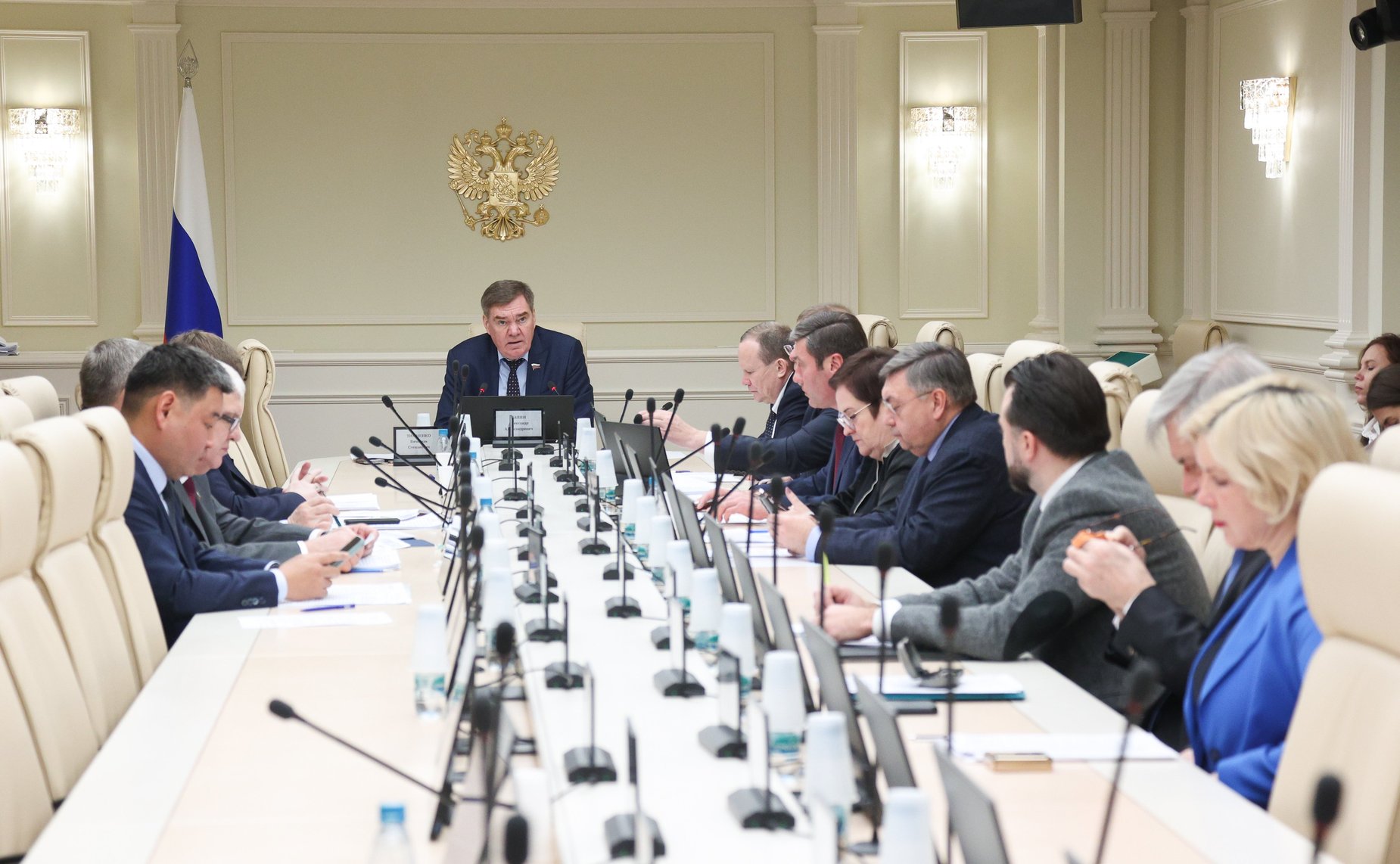 Заседание Комитета Совета Федерации по Регламенту и организации парламентской деятельности