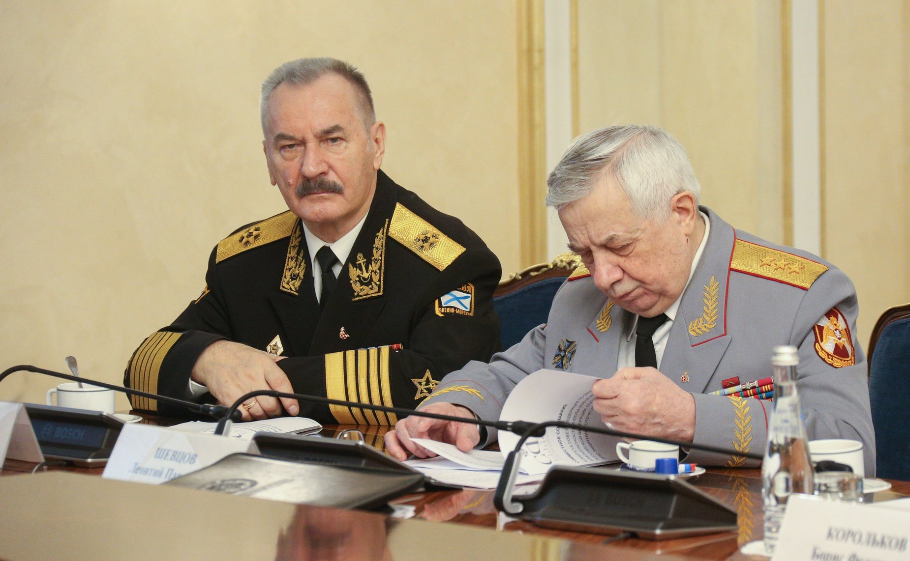 Совещание Комитета СФ по обороне и безопасности совместно с Клубом военачальников РФ, посвященное Дню Защитника Отечества