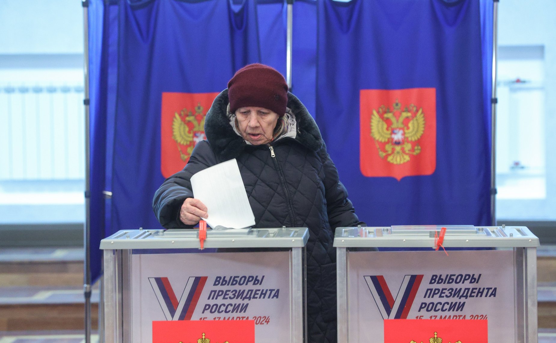 Валентина Матвиенко приняла участие в голосовании на выборах Президента Российской Федерации