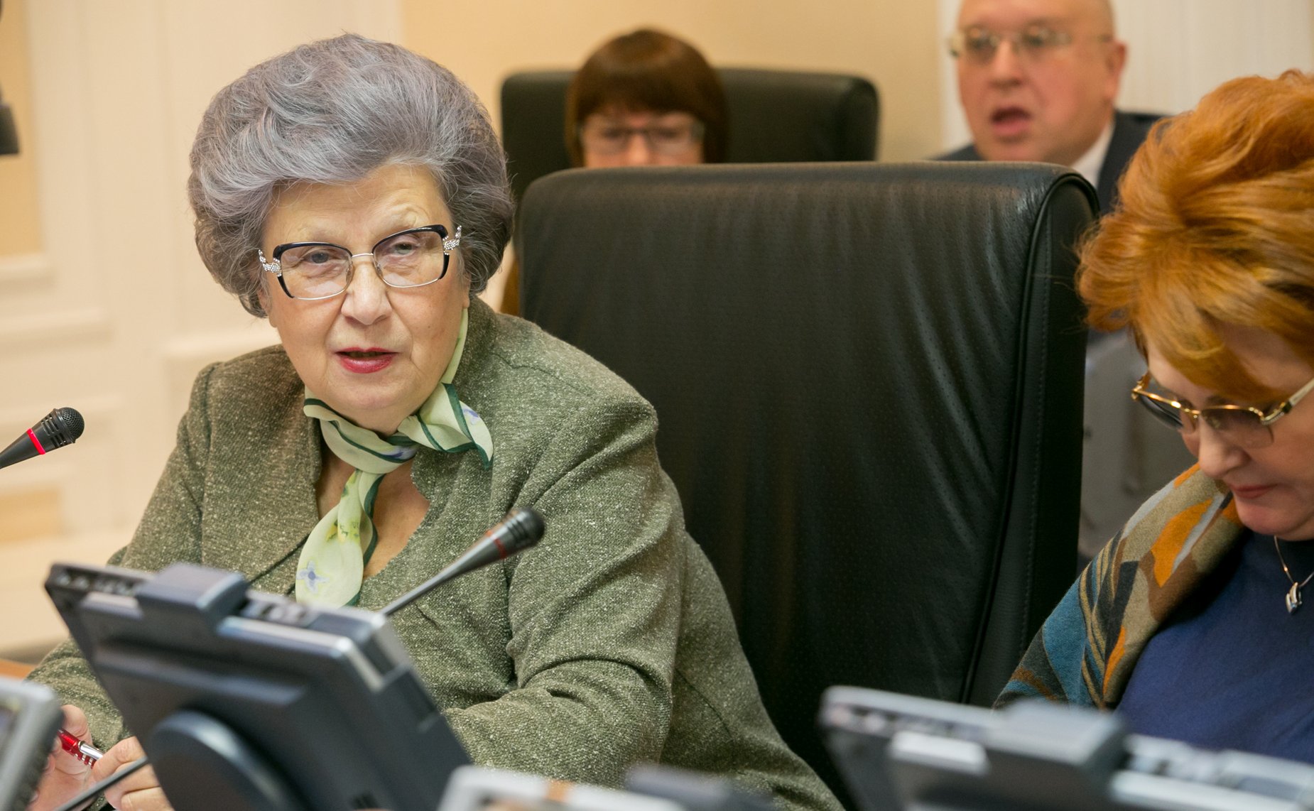 С. Горячева Заседание Комитета Совета Федерации по Регламенту и организации парламентской деятельности