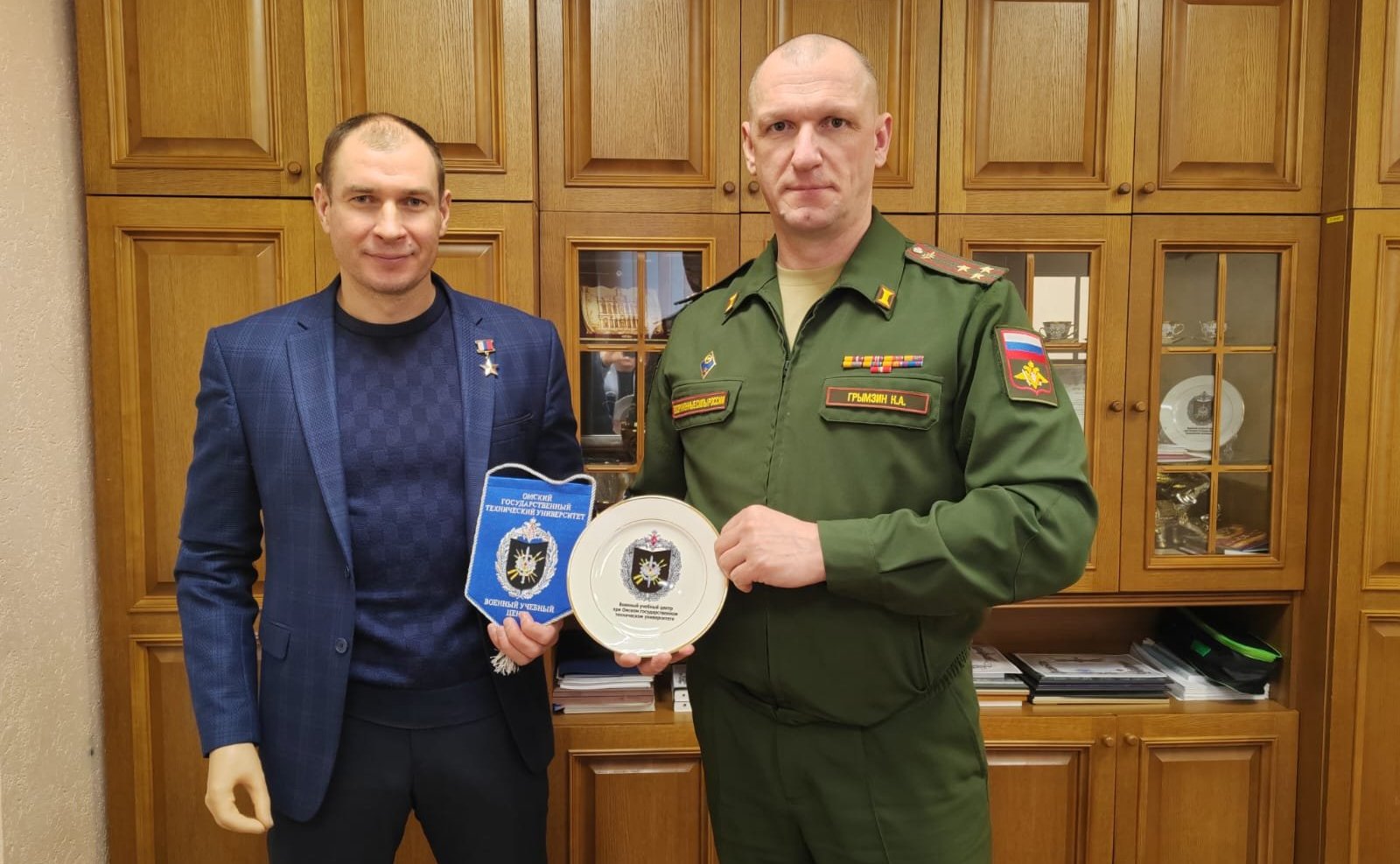 Дмитрий Перминов в ходе поездки в регион посетил Институт военно-технического образования ОмГТУ