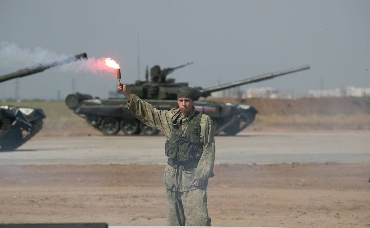 Военно-технический форум «Армия-2021» на площадке центра «Патриот» в Среднеахтубинском районе Волгоградской области