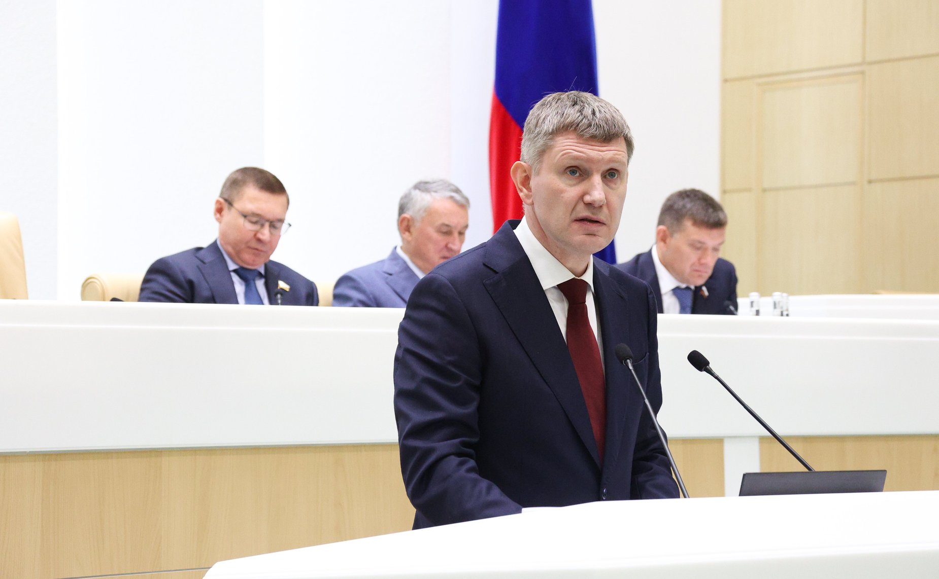 Министр экономического развития Российской Федерации Максим Решетников