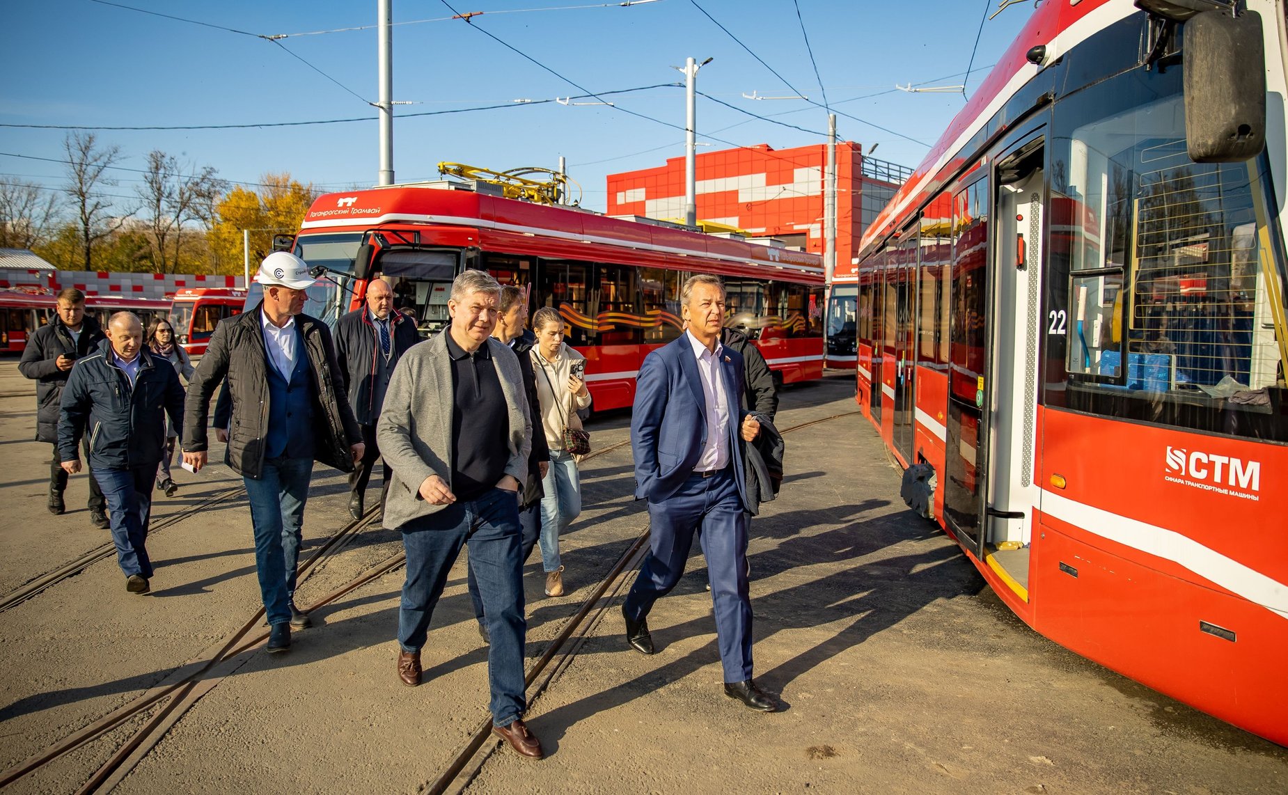 Первый заместитель Председателя Совета Федерации Андрей Яцкин посетил Таганрог