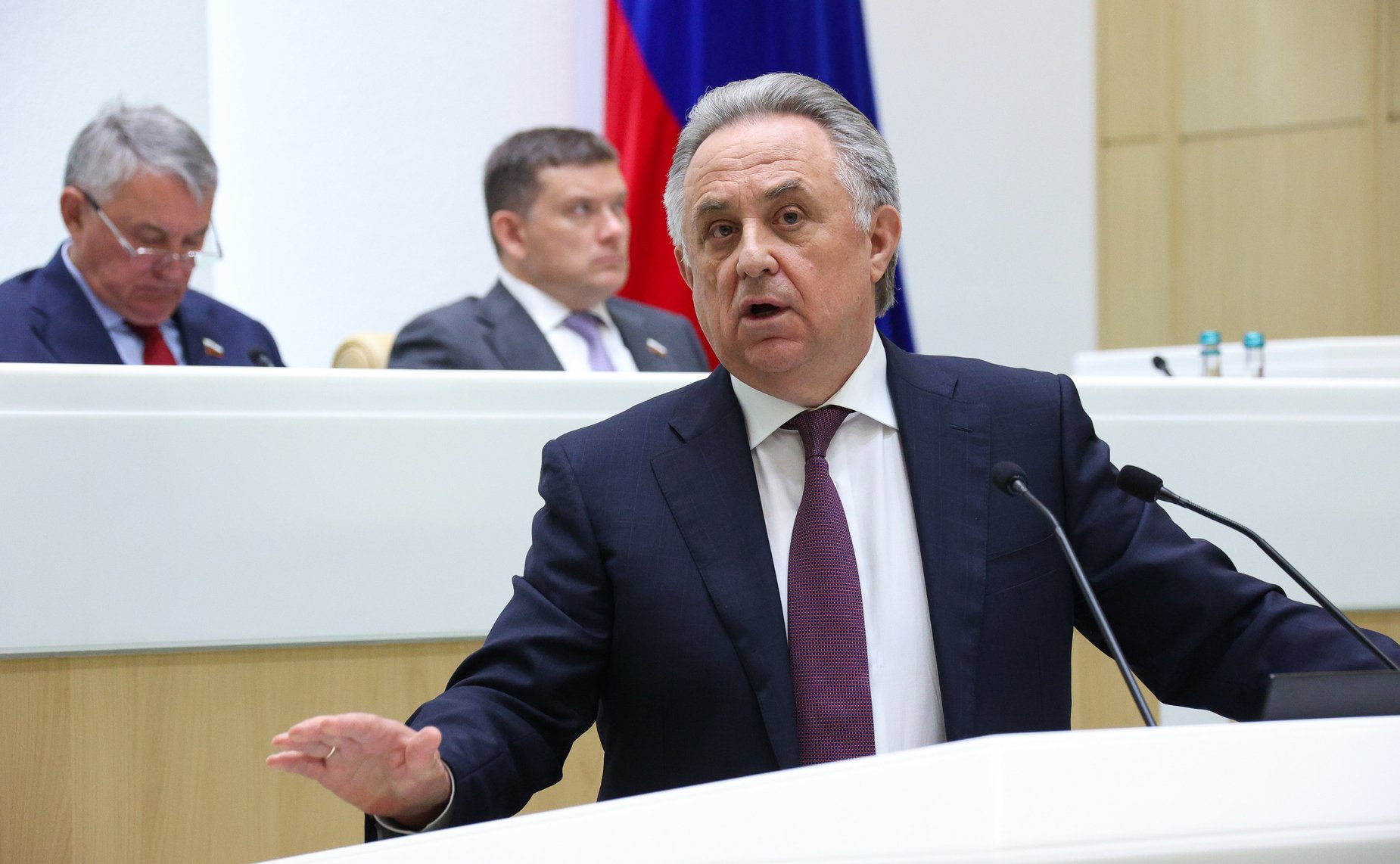 Генеральный директор ПАО «ДОМ.РФ» Виталий Мутко