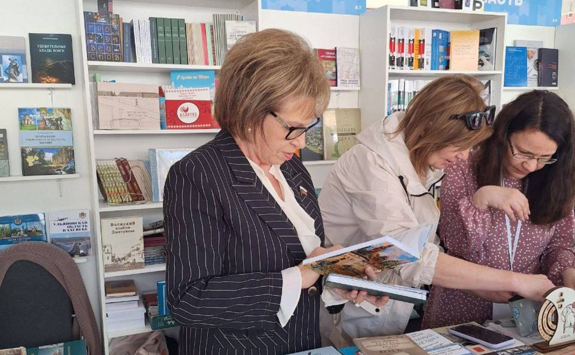 Людмила Скаковская посетила 11-й Книжный фестиваль «Красная площадь», проходящий в эти дни в Москве