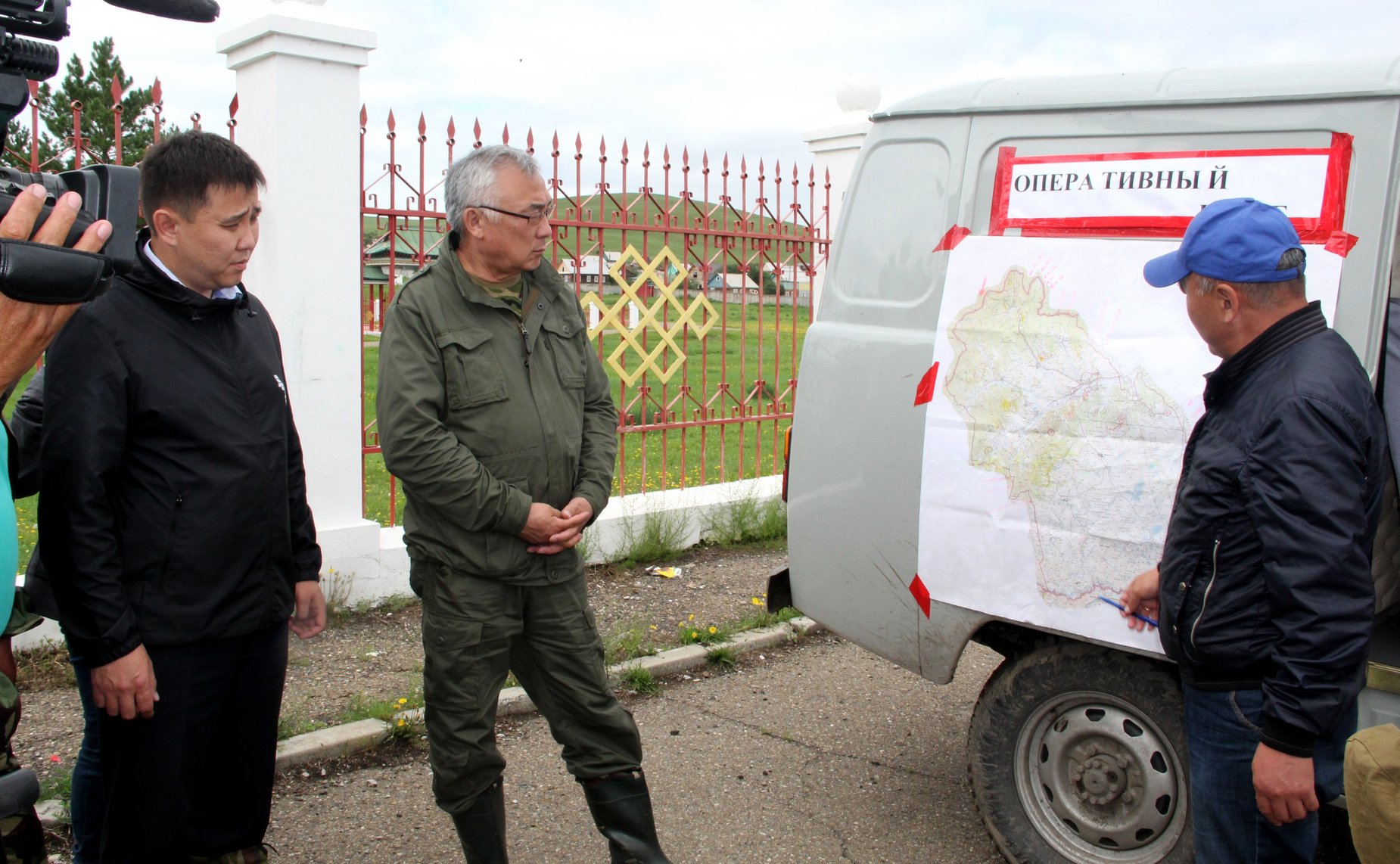 Баир Жамсуев в ходе рабочей поездки в регион ознакомился с паводковой обстановкой на территории Агинского Бурятского округа