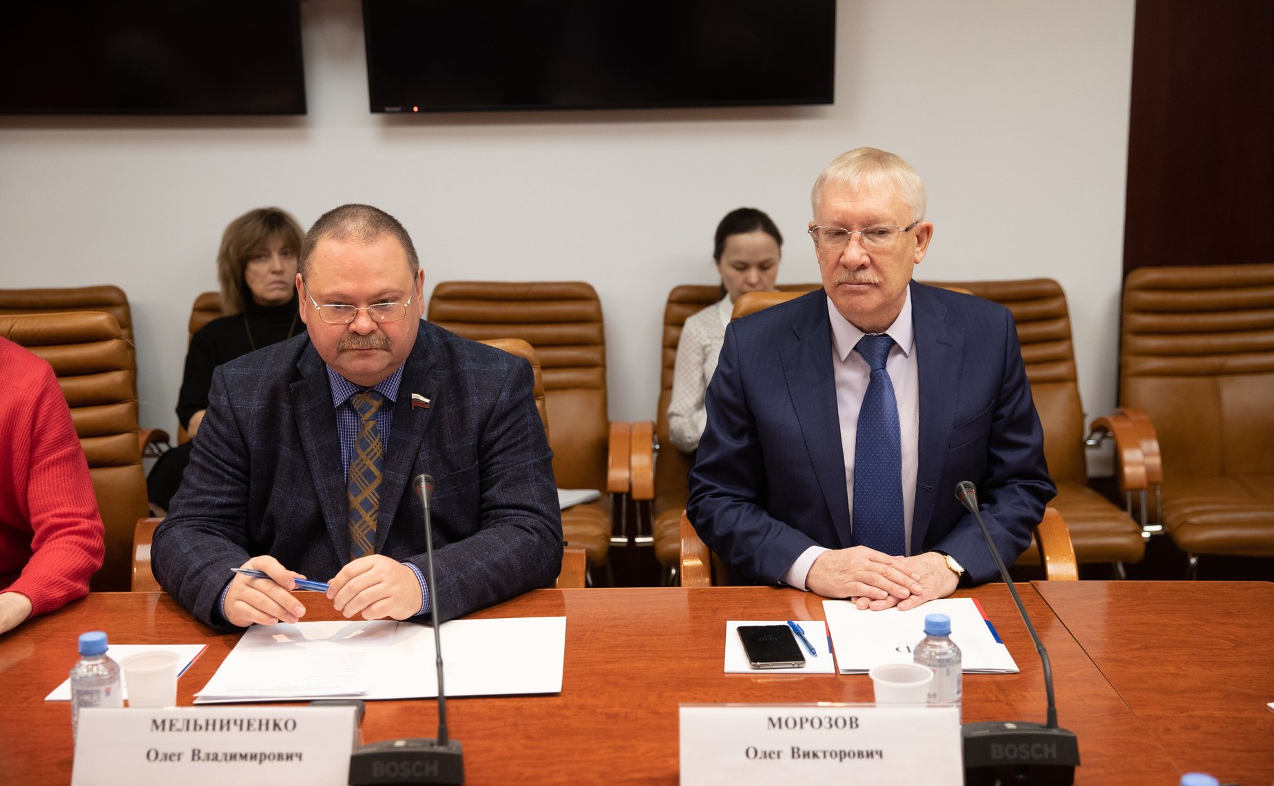 Олег Мельниченко и Олег Морозов