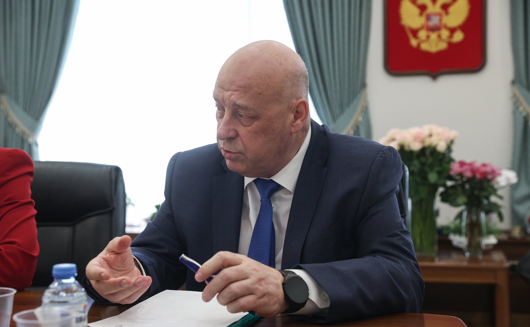 Инна Святенко провела рабочее совещание с Министром здравоохранения Российской Федерации Михаилом Мурашко и главой Республики Хакасия Валентином Коноваловым