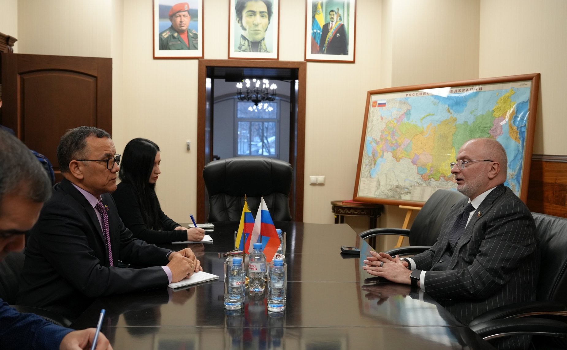 Андрей Клишас посетил посольство Боливарианской Республики Венесуэла в России