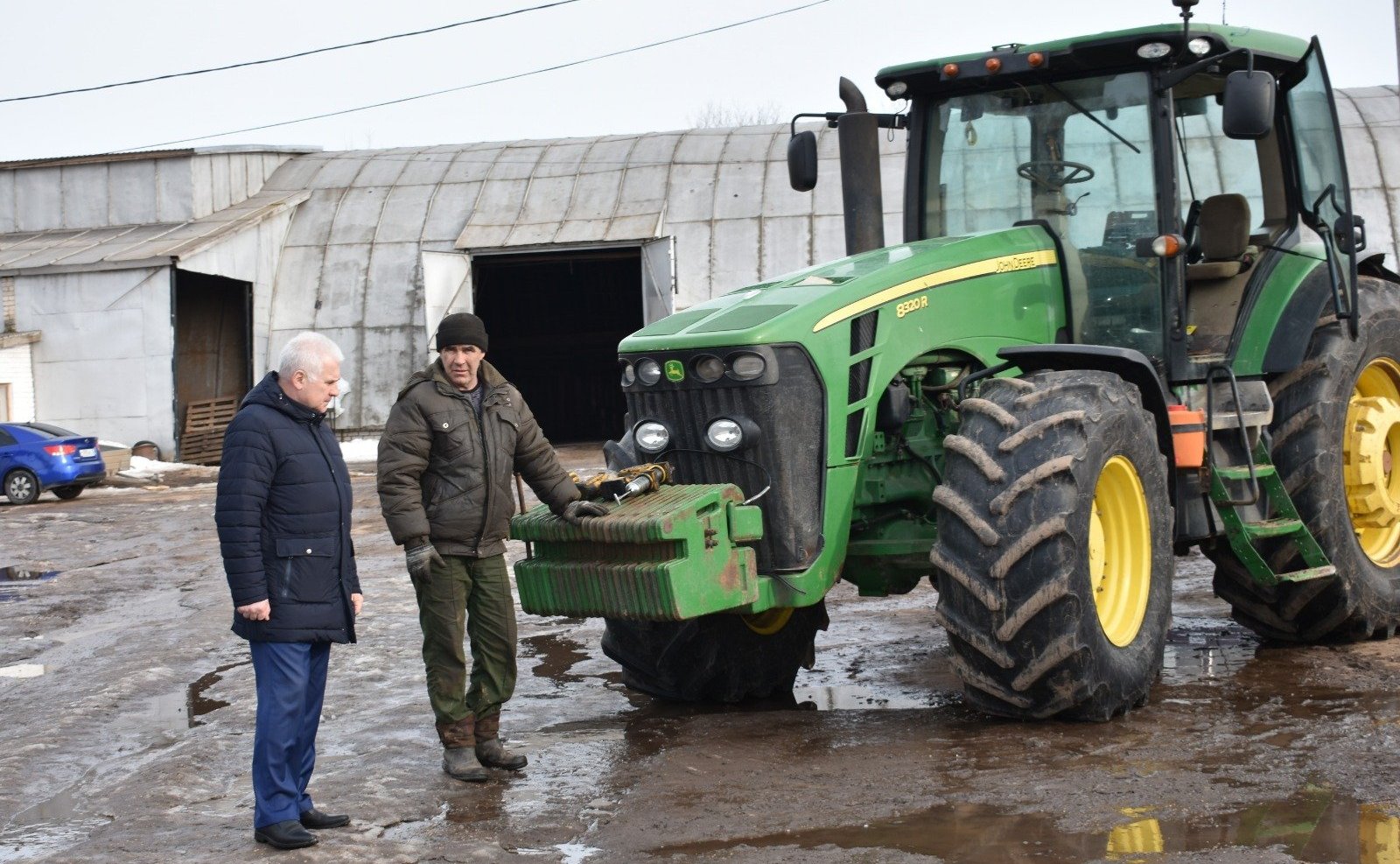 Сергей Мартынов посетил Мари-Турекский район, провел встречу с главой его администрации