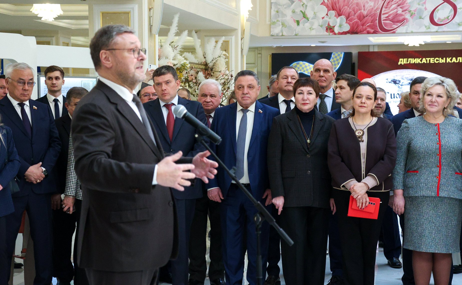 Церемония открытия выставки «От Вече до Правительствующего сената: предыстория российского парламентаризма»