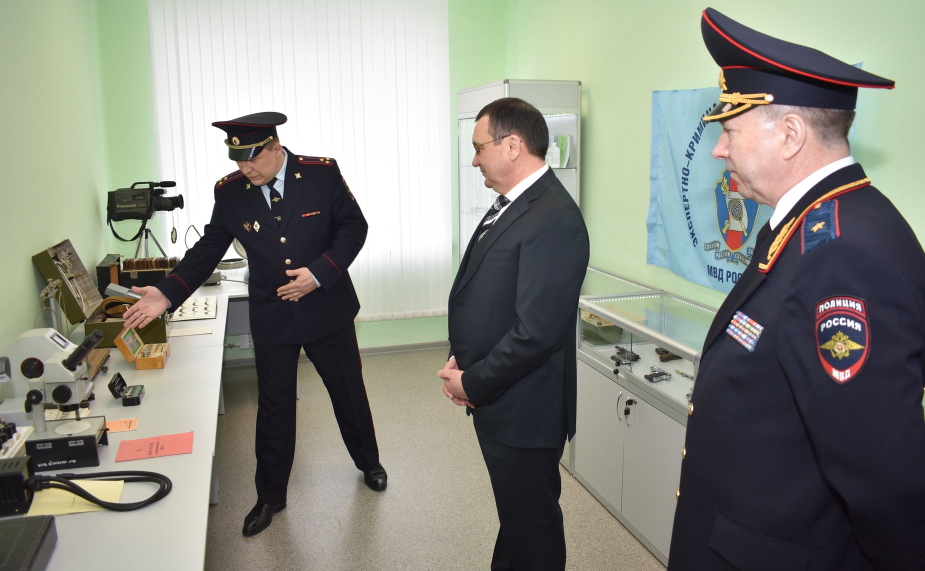 Н. Федоров посетил МВД по Чувашской Республике
