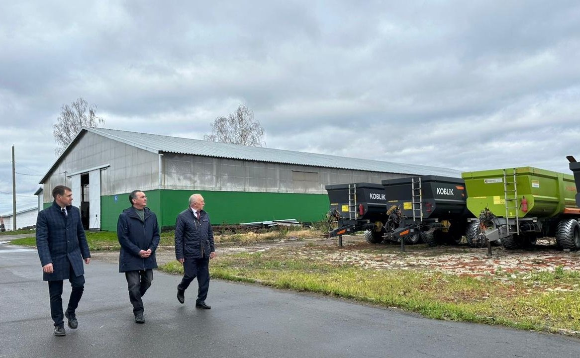 Николай Федоров посетил агрофирму в Красноармейском муниципальном округе Чувашской Республики