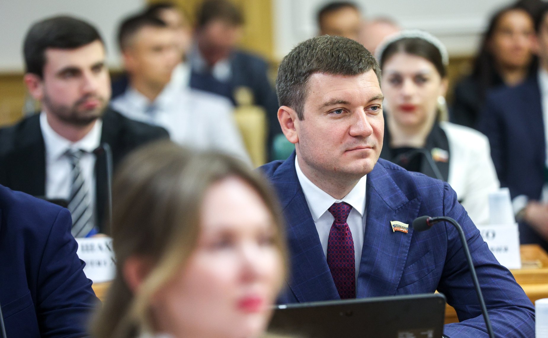 Заседание Палаты молодых законодателей при Совете Федерации