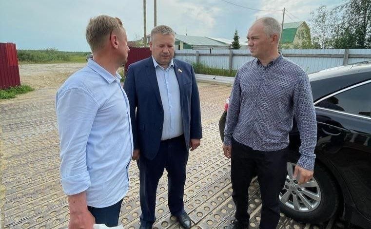 Денис Гусев в рамках поездки в регион провел ряд встреч