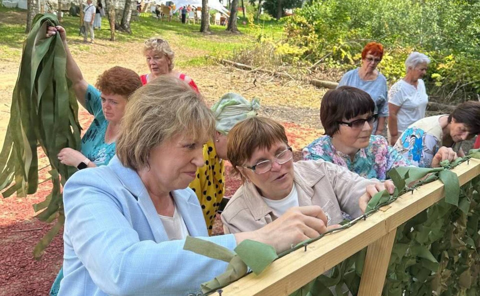 Людмила Скаковская приняла участие в фестивале «Арт-деревня Кой»