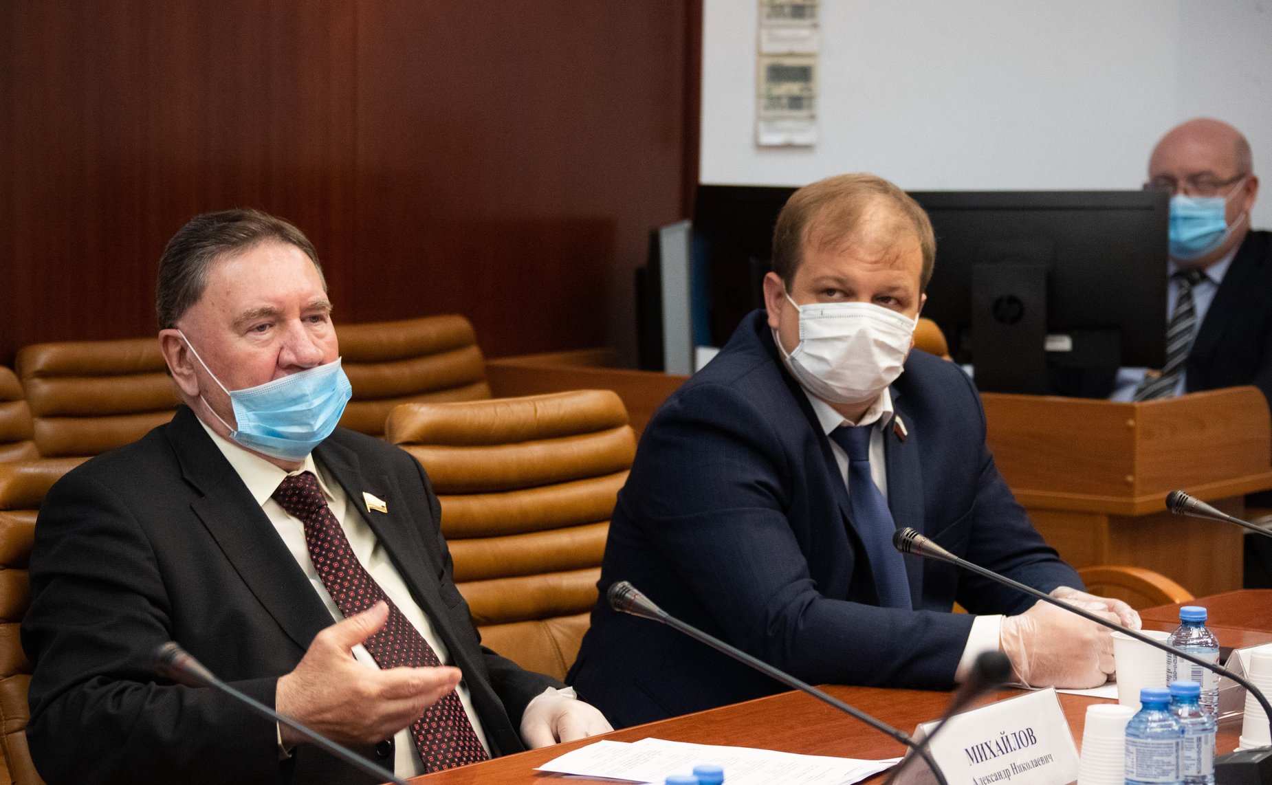 Александр Михайлов и Сергей Безденежных