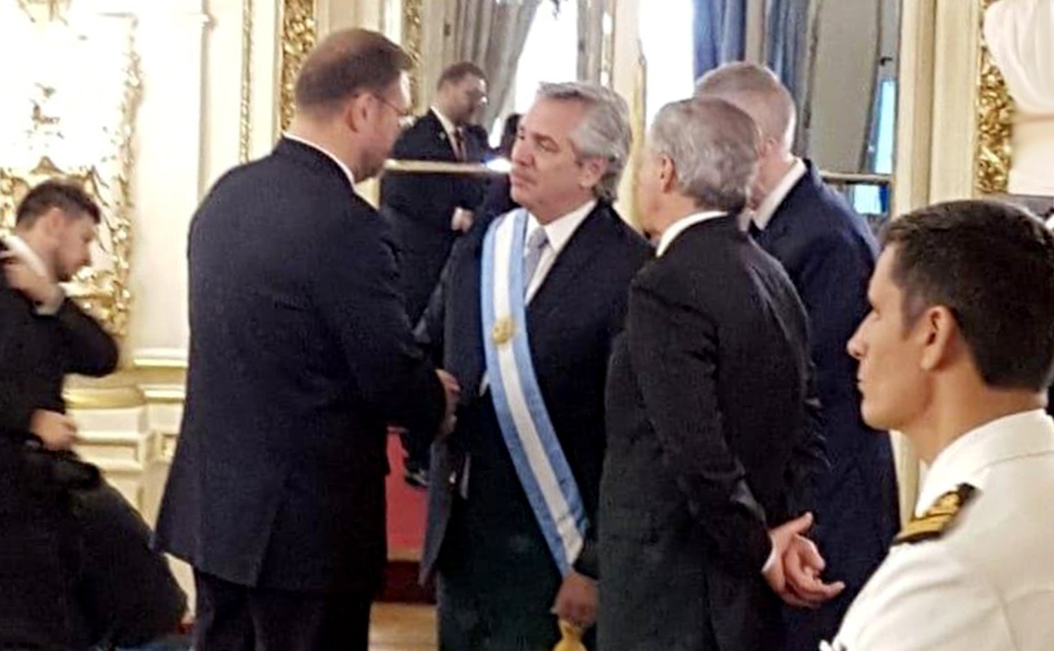 Визит К. Косачева в Аргентину