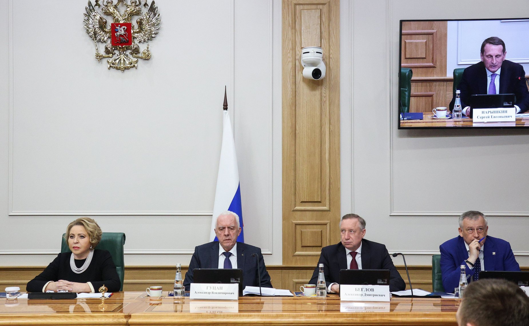 Заседание Организационного комитета по подготовке и проведению празднования 80-летия полного освобождения Ленинграда от фашистской блокады