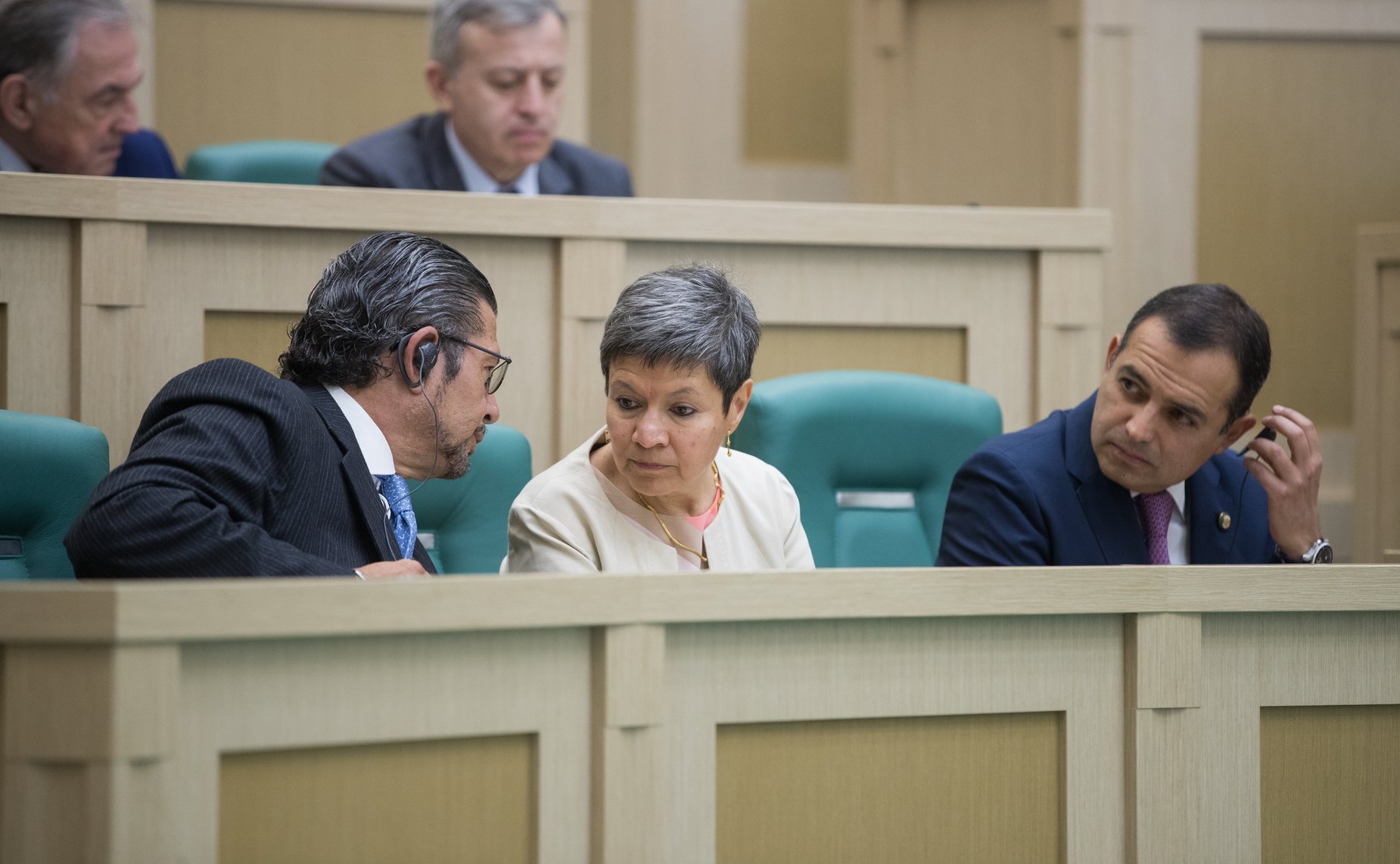 Председатель Палаты сенаторов Генерального конгресса Мексики Э. Арройо