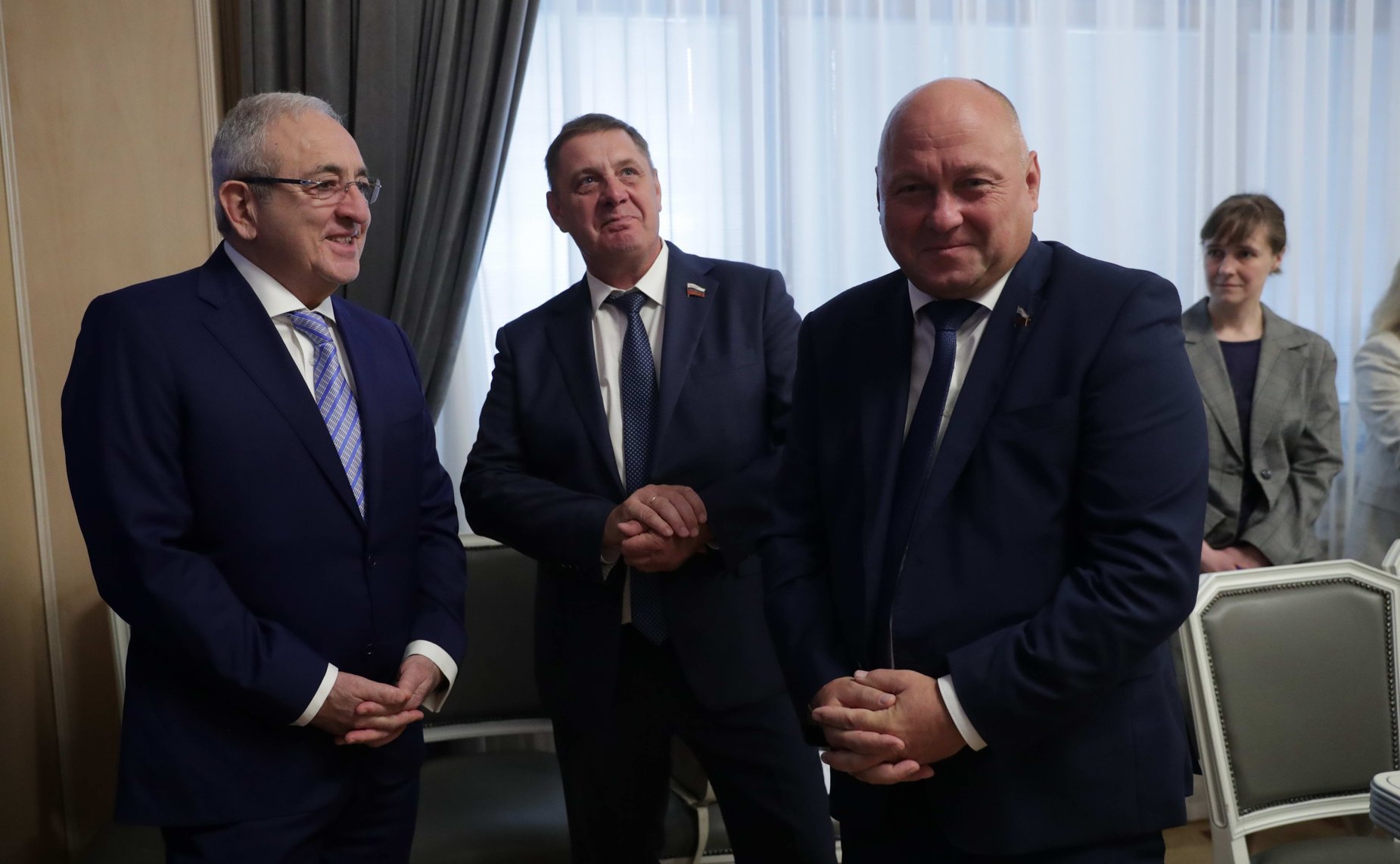 Алексей Кондратенко и Николай Семисотов приняли участие во встрече российских парламентариев с делегацией ПАЧЭС