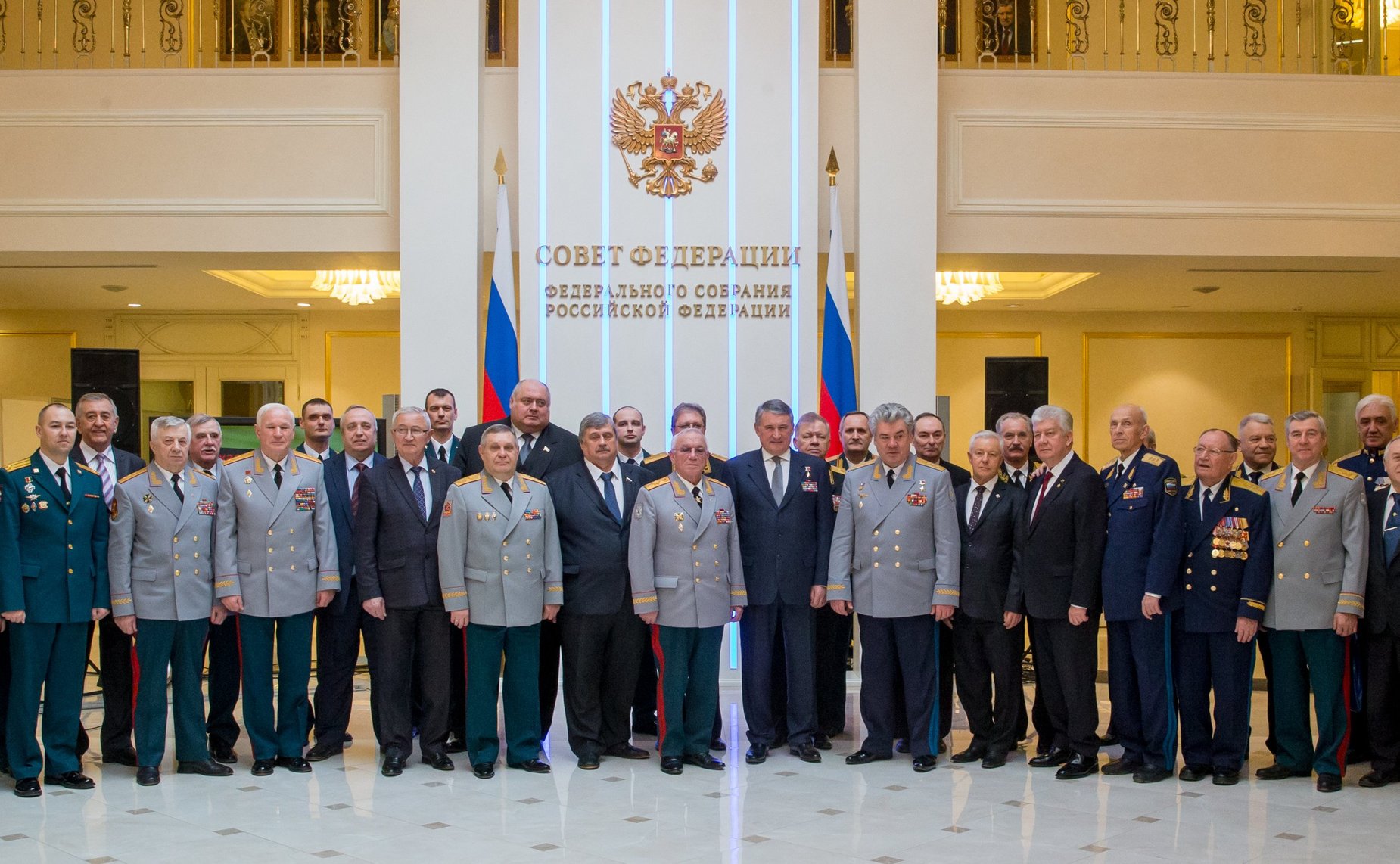М. Козлов принял участие в совместном торжественном заседании Комитета СФ по обороне и безопасности и Клуба военачальников Российской Федерации, посвященного 100-летию со дня создания Красной Армии