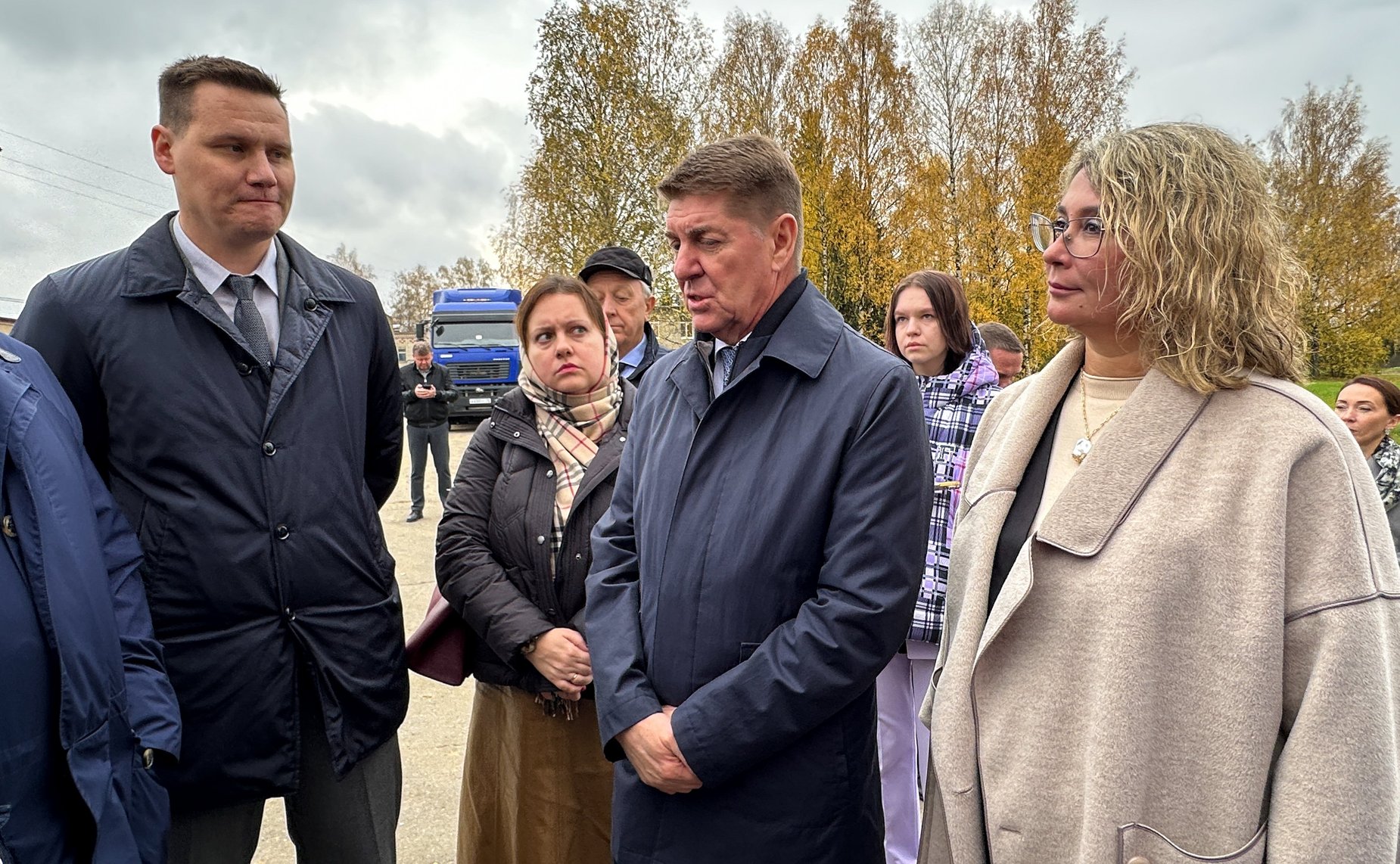 Сенаторы осмотрели городские канализационные очистные сооружения