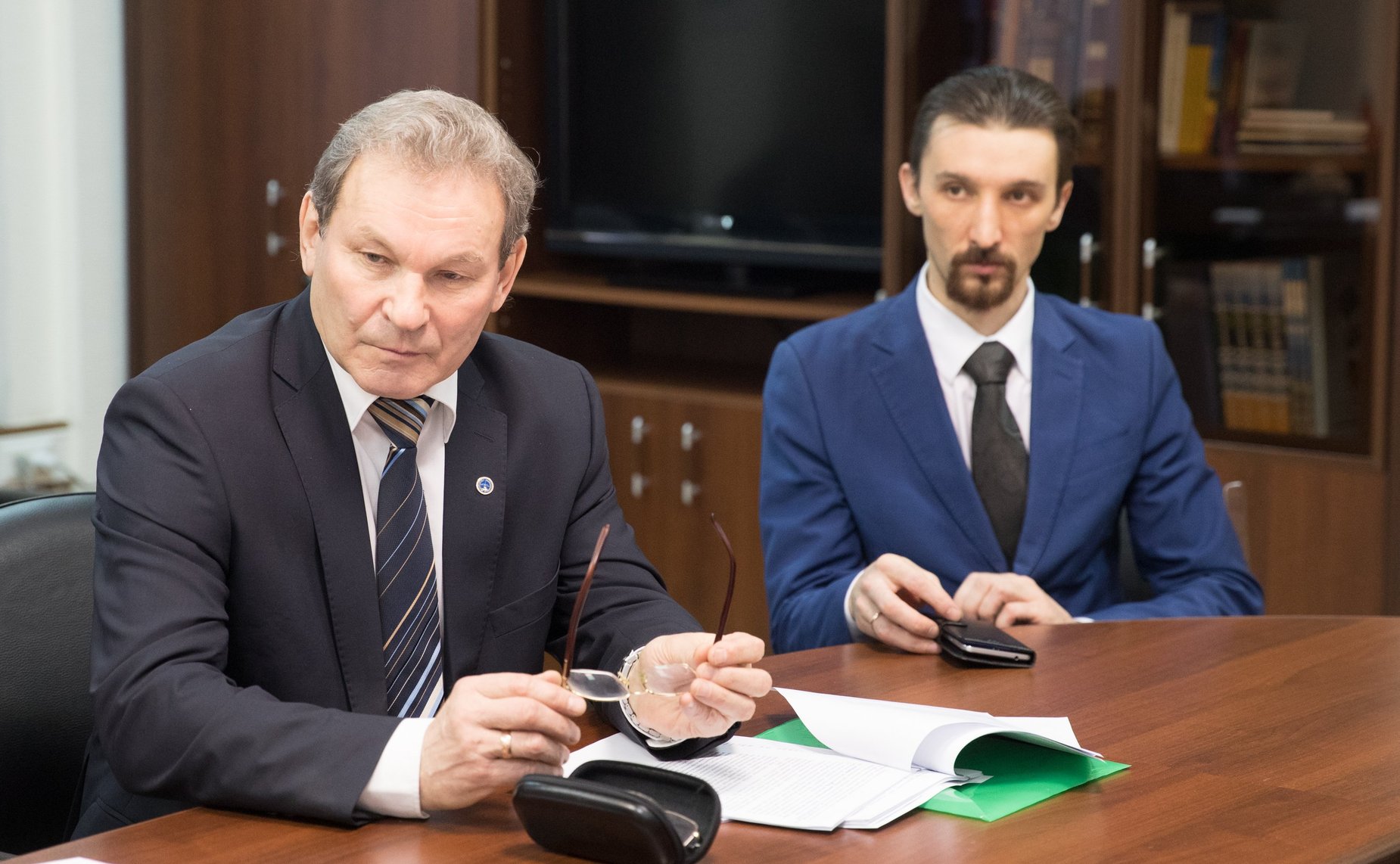 Встреча М. Щетинина с делегацией Республики Бурятия