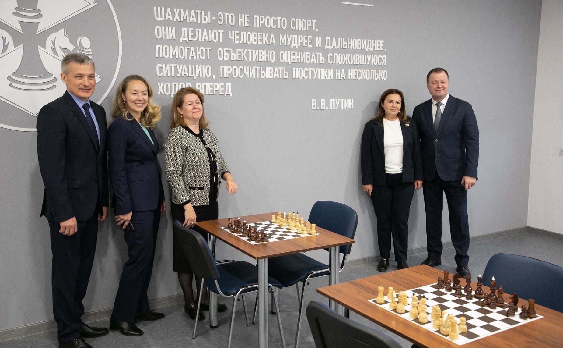 Сенаторы посетили Центр физкультурной и спортивной работы «Олимпия» Тюменского муниципального района