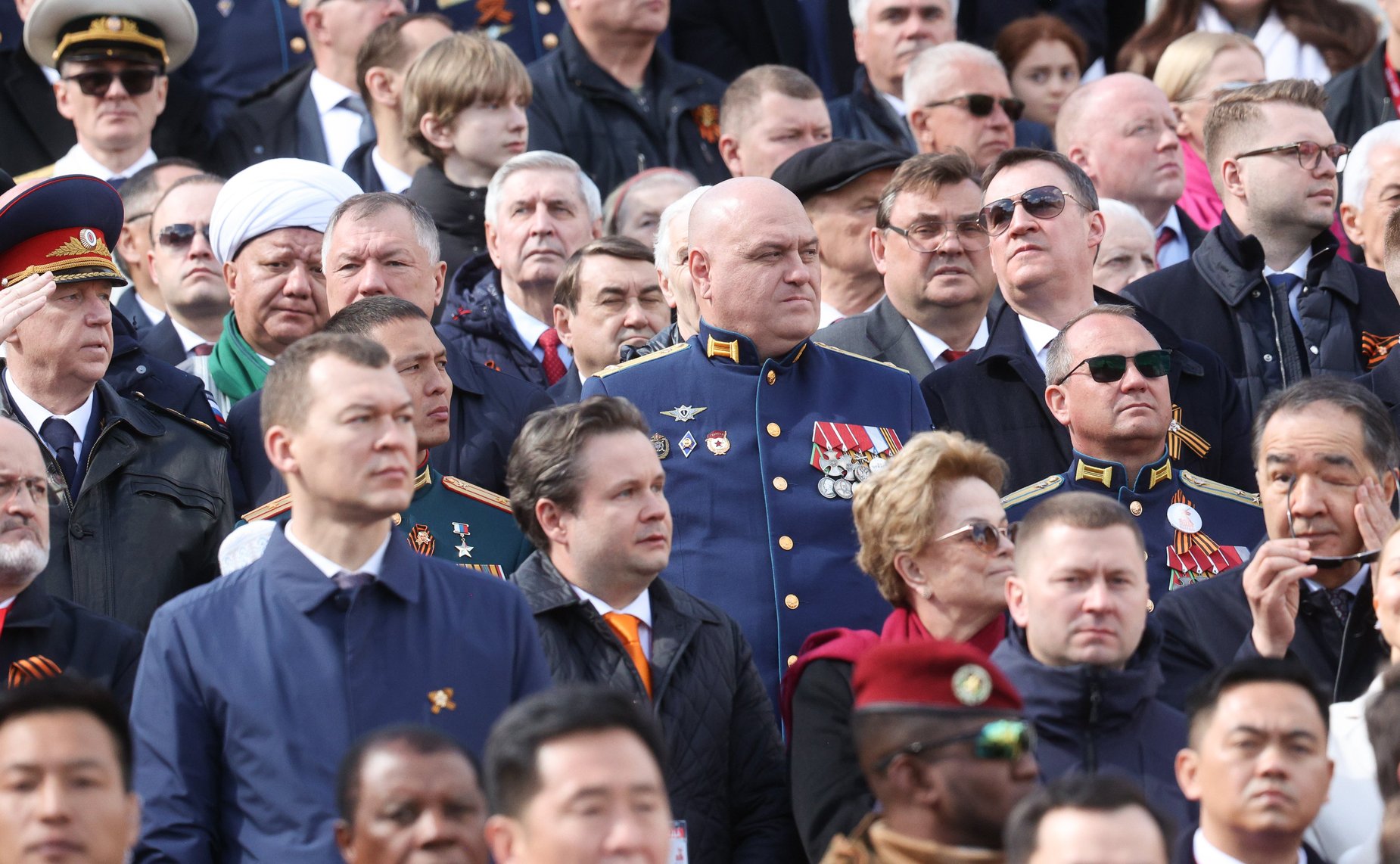 Председатель Совета Федерации Валентина Матвиенко присутствовала на военном параде в ознаменование 80-й годовщины Великой Победы