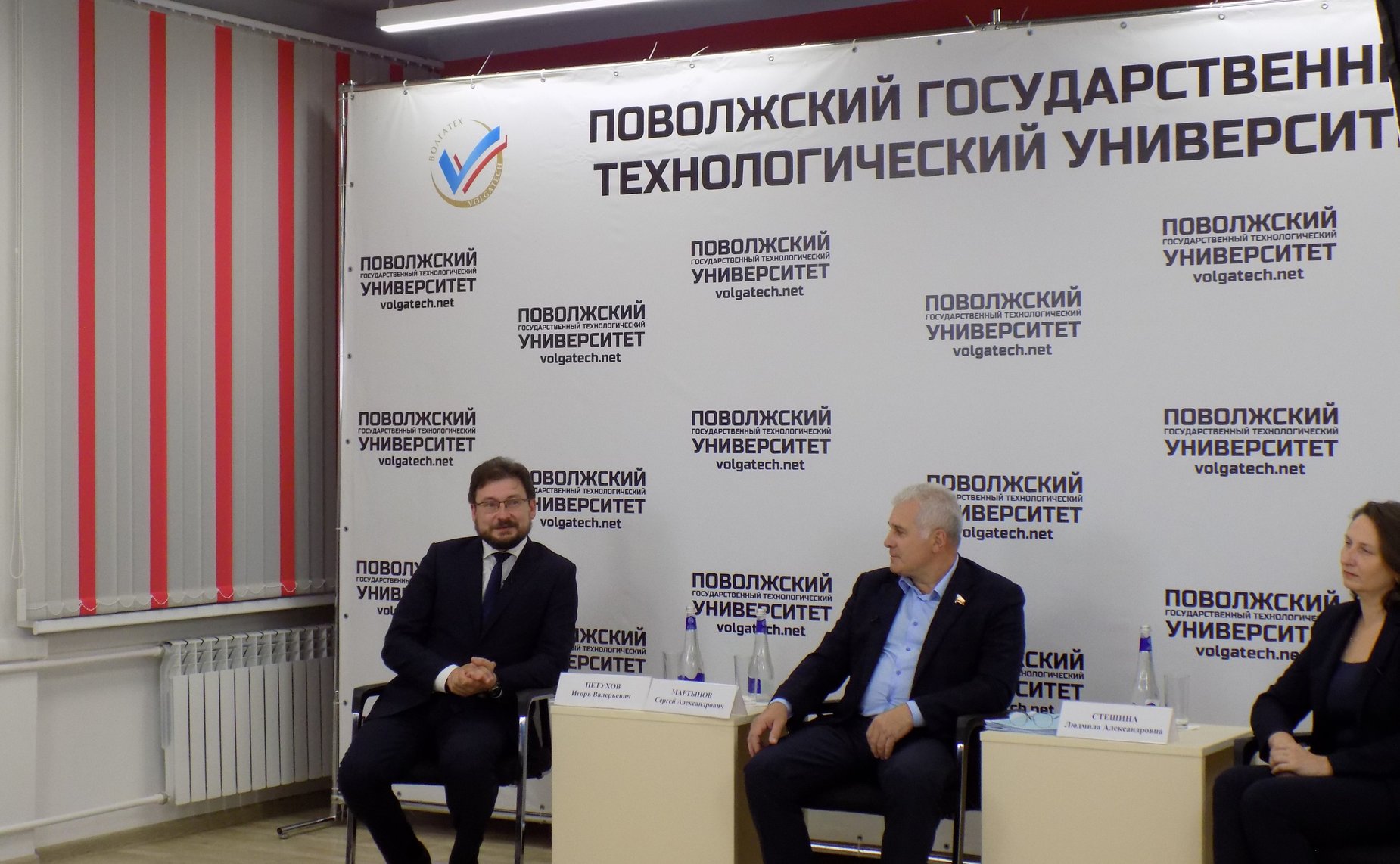 Сергей Мартынов провел встречу со студенческим активом Поволжского государственного технологического университета