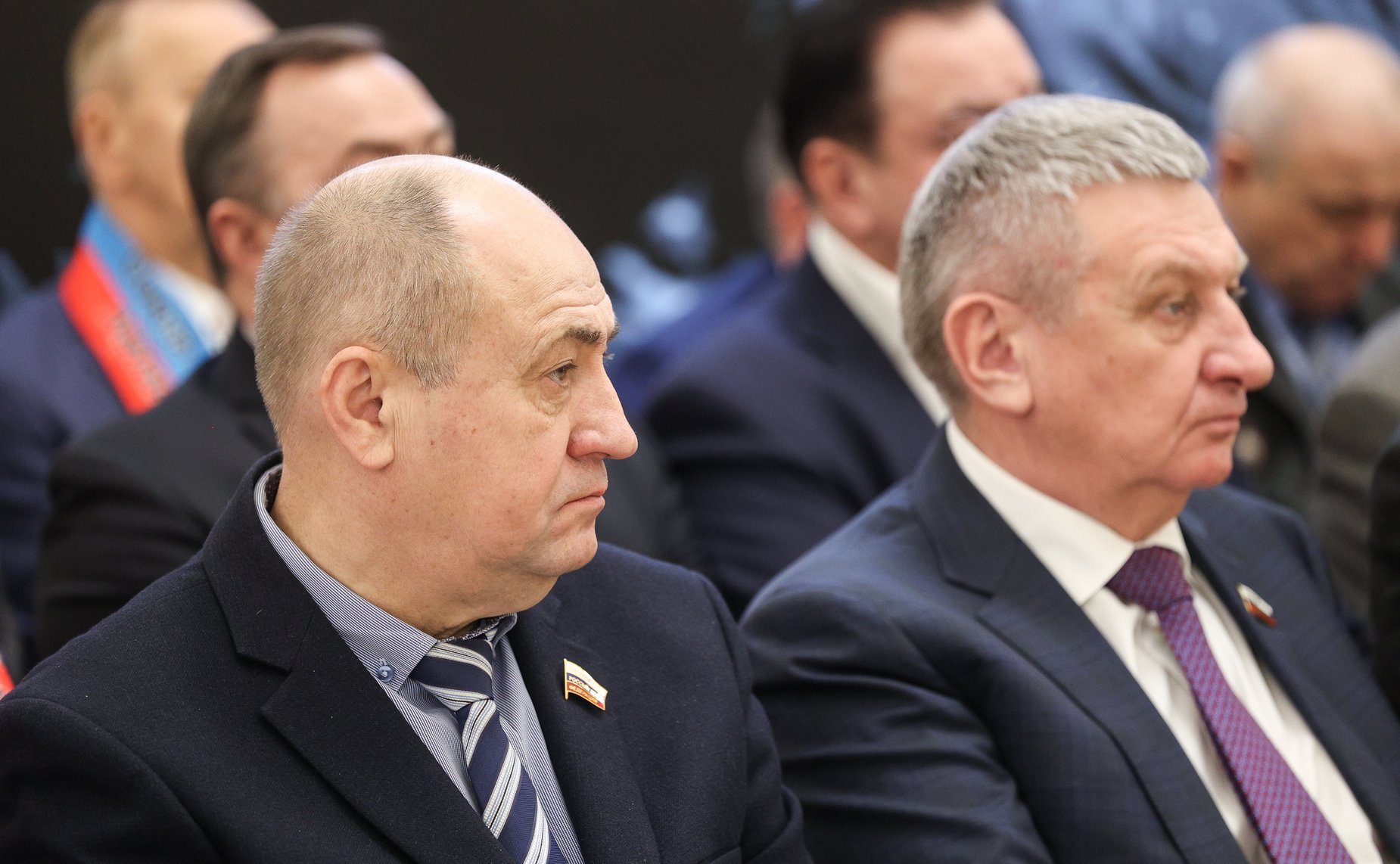 Торжественная встреча сенаторов РФ с воинами-интернационалистами, посвященная 35-й годовщине вывода советских войск с территории Республики Афганистан