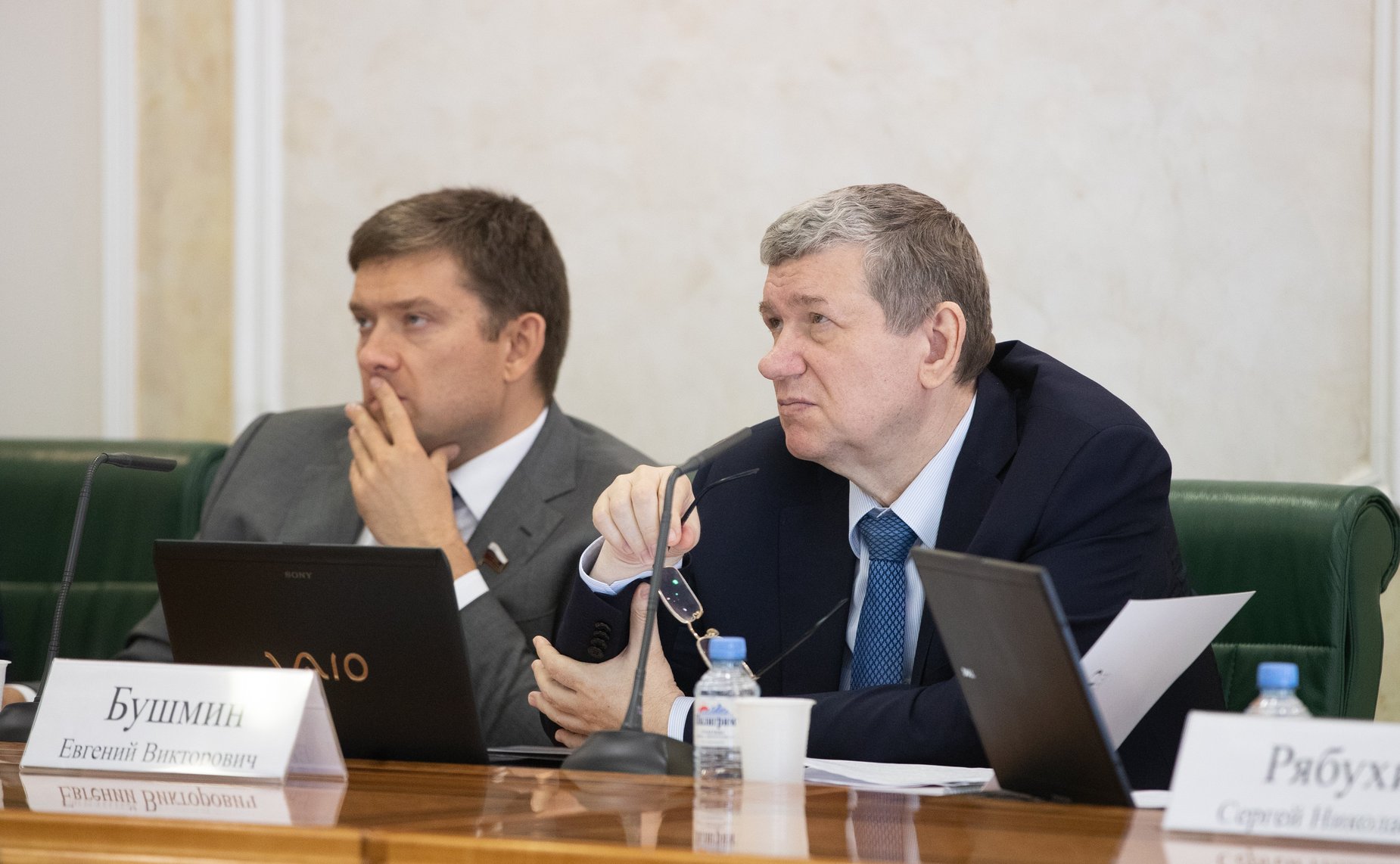 Николай Журавлев и Евгений Бушмин